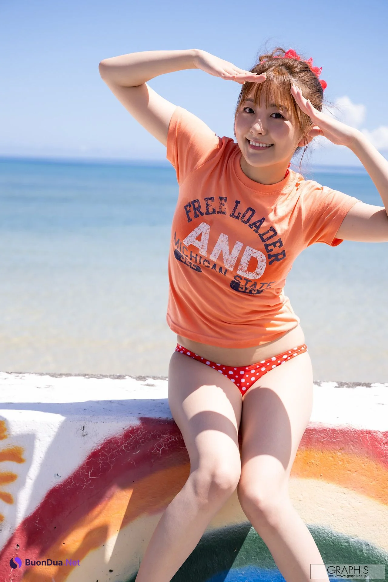 Hikari Aozora 青空ひかり, [Graphis] Gals 「Happy Smile!」 Vol.01 - Photo 4