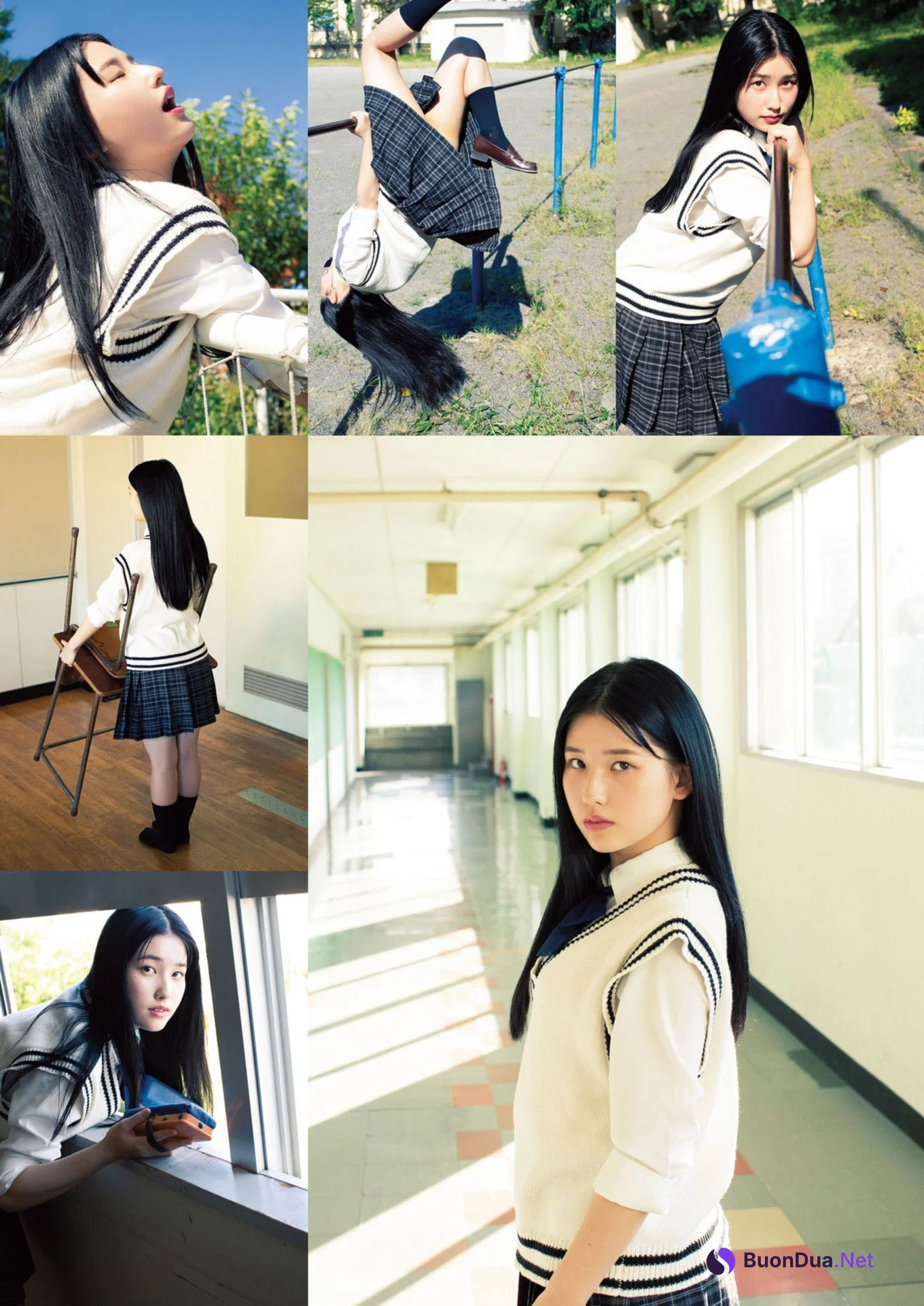 Hikari Kuroki 黒木ひかり, Anri Morishima 森嶋あんり, ENTAME増刊 2021.10 魁!! ゼロイチ学園ビジュアルブック - Photo 14