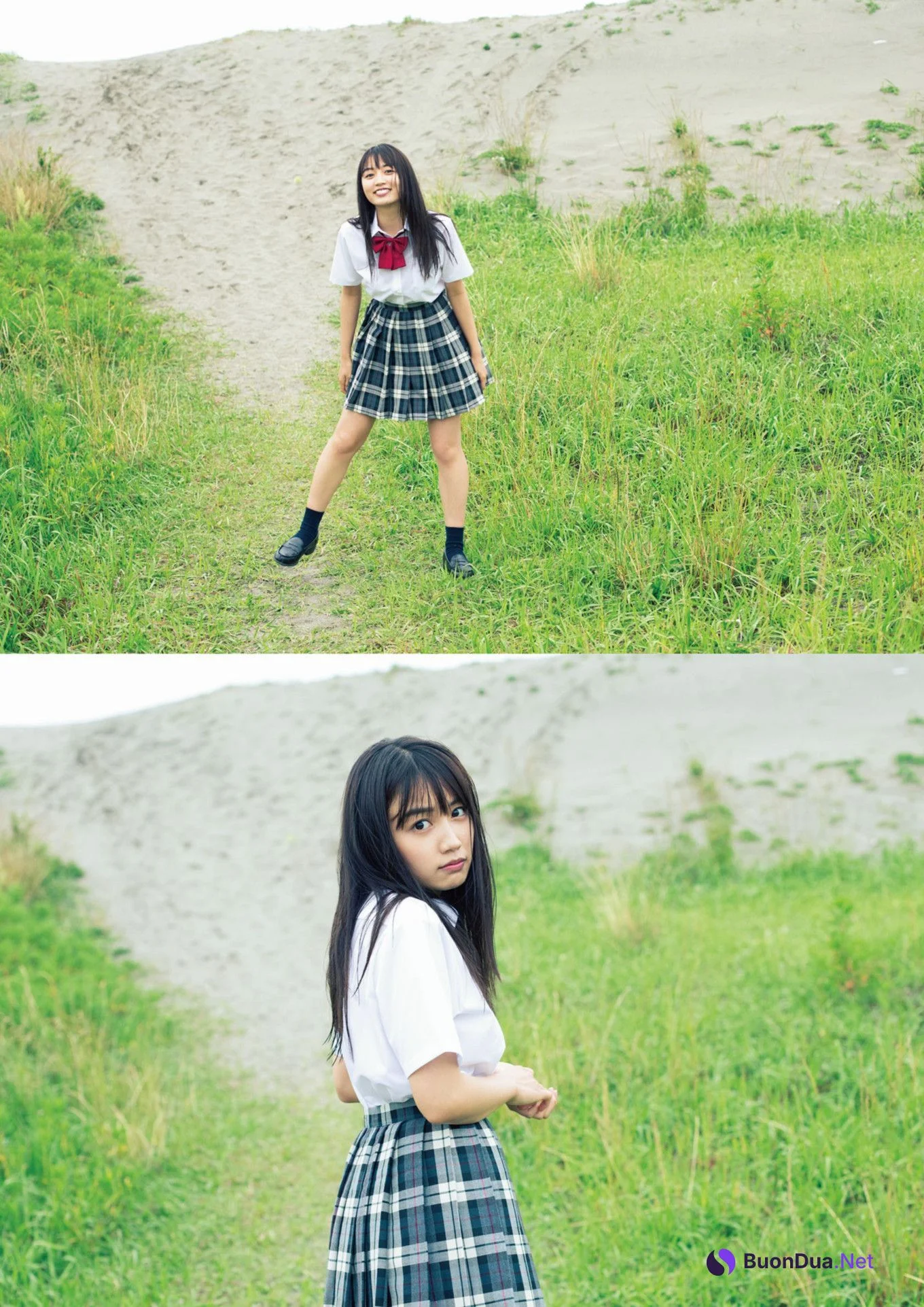 Hikari Kuroki 黒木ひかり, Anri Morishima 森嶋あんり, ENTAME増刊 2021.10 魁!! ゼロイチ学園ビジュアルブック - Photo 3
