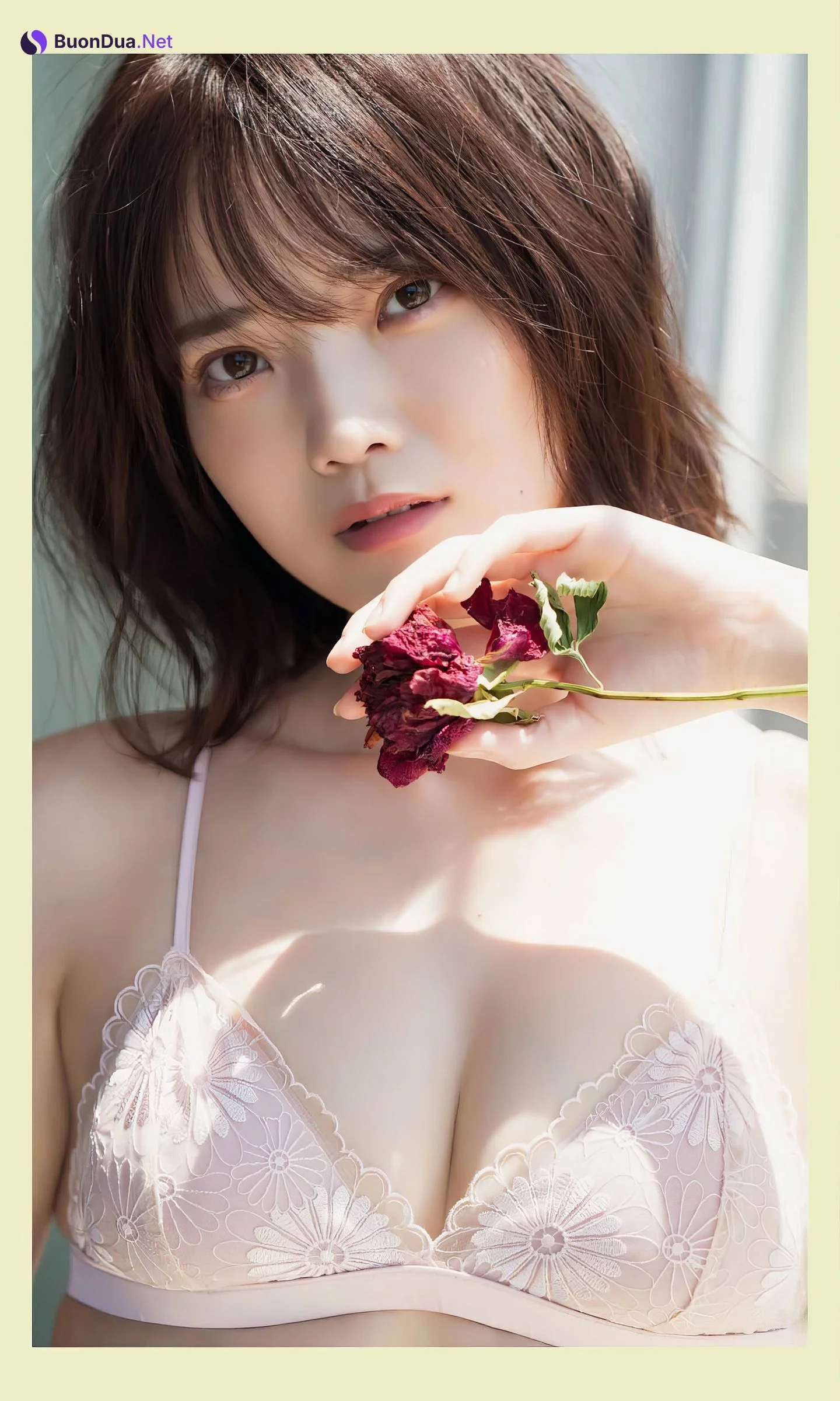 Himeka Araya 新谷姫加, 週プレ Photo Book 「Flower」 Set.01 - รูปภาพ 10