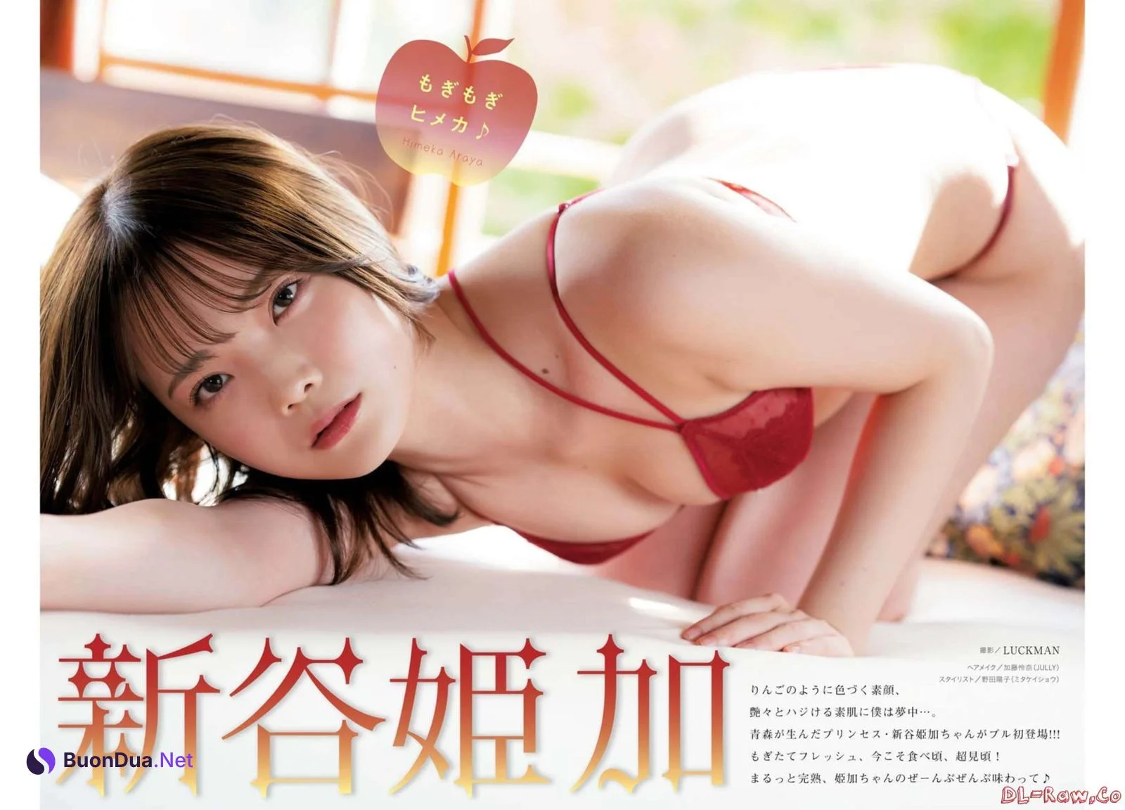 Himeka Araya 新谷姫加, Young King Bull 2023.02 (ヤングキングBULL 2023年2号) - Photo 2