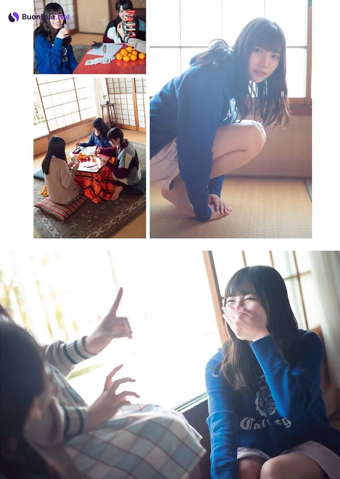 Hina Kawata 河田陽菜, Hinano Kamimura 上村ひなの, Akari Nibu 丹生明里, Young Gangan 2020 No.02 (ヤングガンガン 2020年2号) - Photo 10