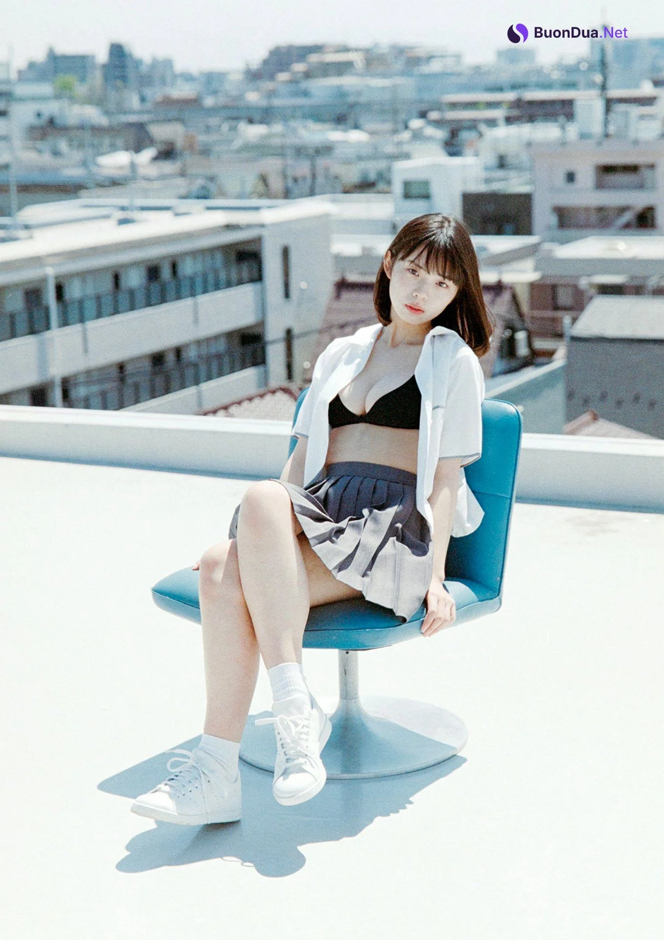 Hina Kikuchi 菊地姫奈, BUBKAデジタル写真集 「青春シンドローム【完全版】」 Set.01 - รูปภาพ 10