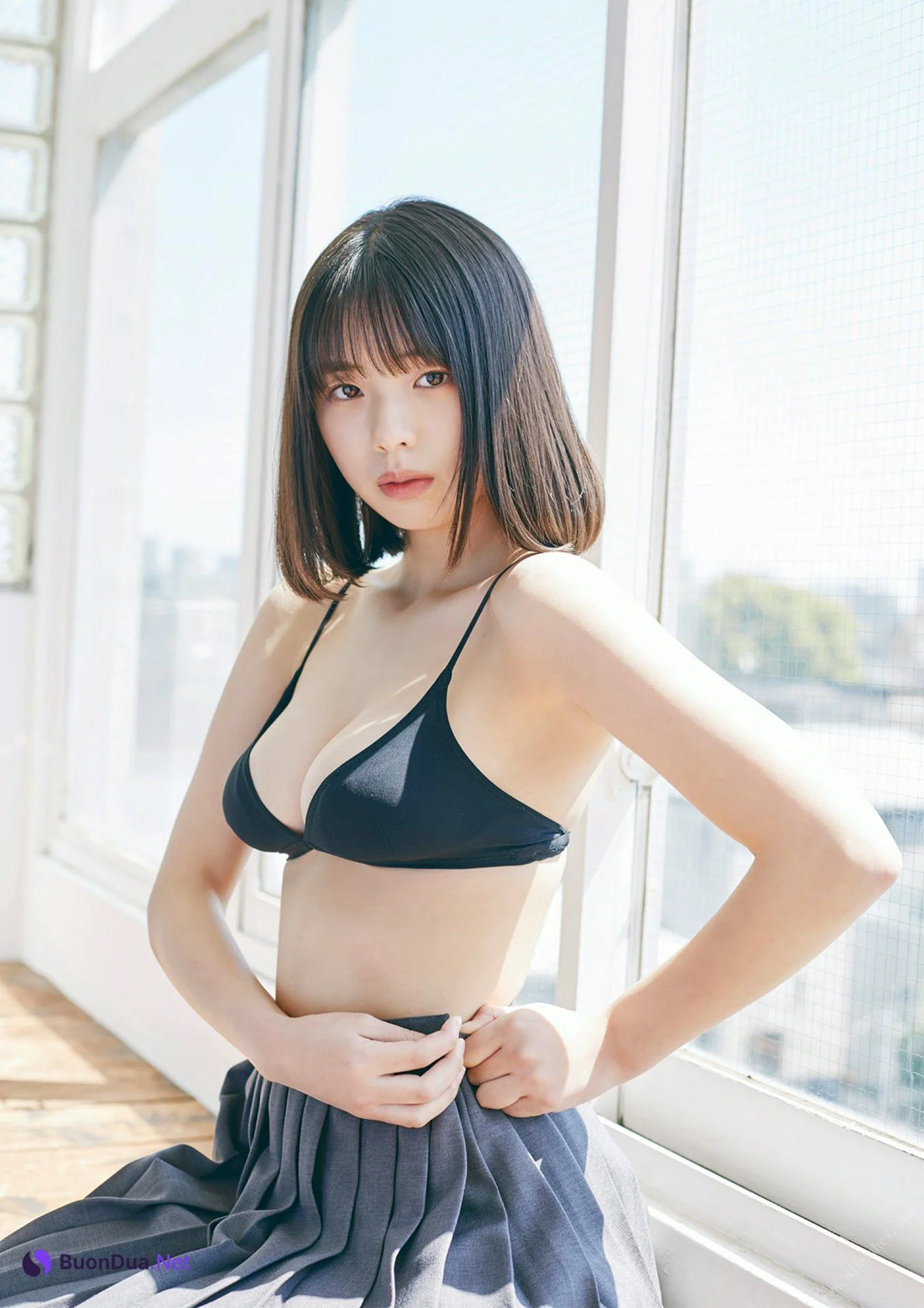 Hina Kikuchi 菊地姫奈, BUBKAデジタル写真集 「青春シンドローム【完全版】」 Set.01 - รูปภาพ 15