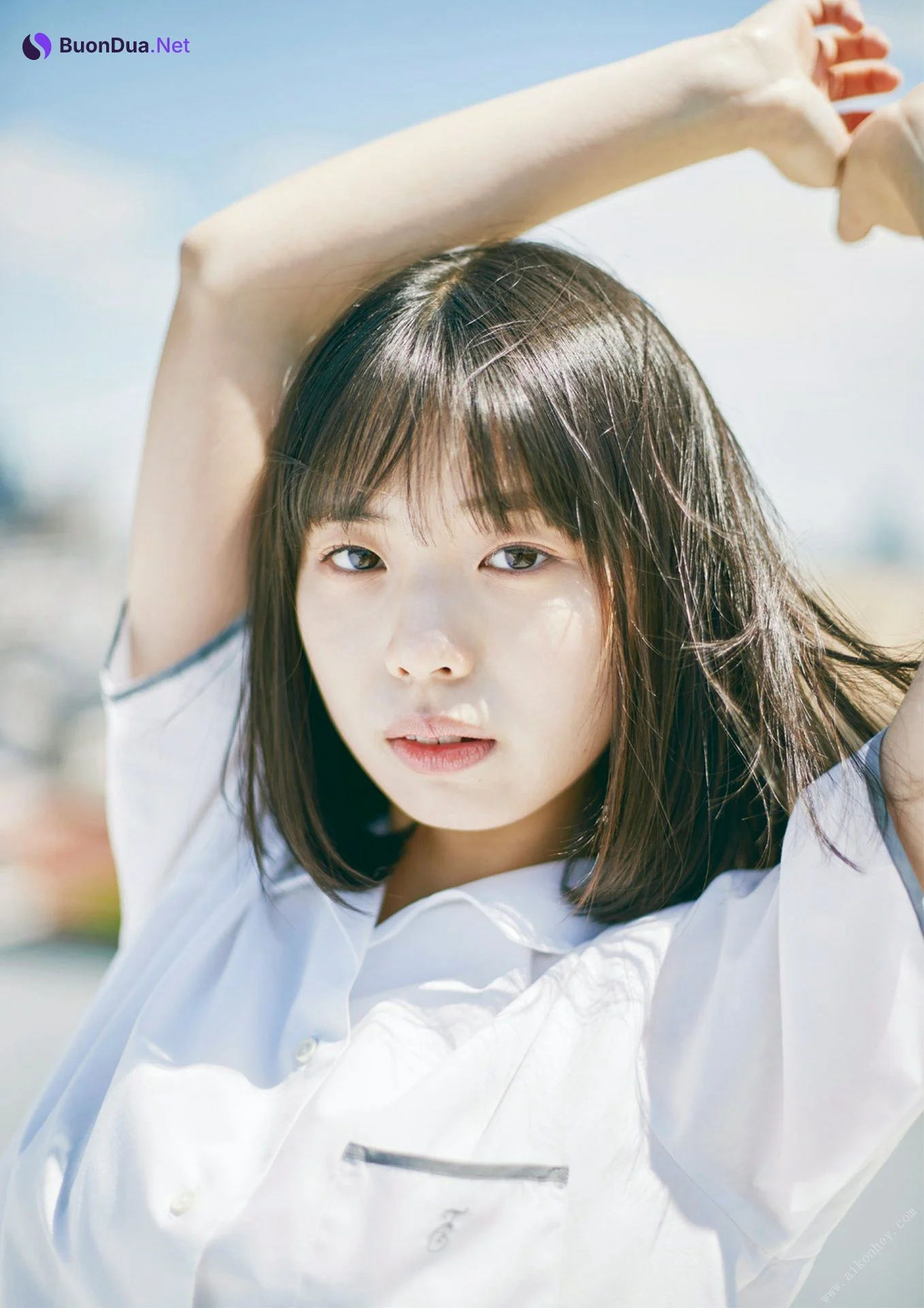 Hina Kikuchi 菊地姫奈, BUBKAデジタル写真集 「青春シンドローム【完全版】」 Set.01 - รูปภาพ 6