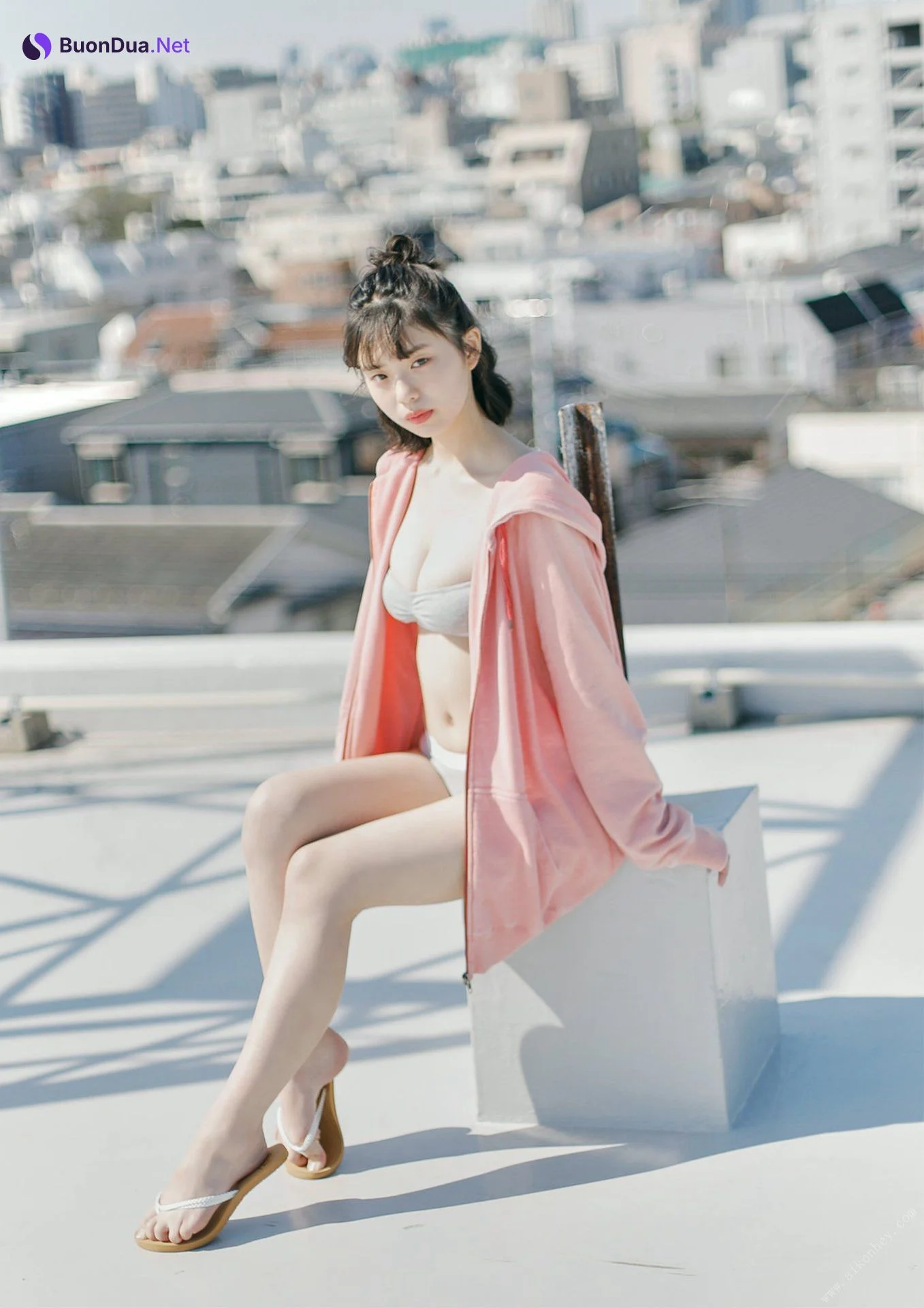 Hina Kikuchi 菊地姫奈, BUBKAデジタル写真集 「青春シンドローム【完全版】」 Set.02 - รูปภาพ 17