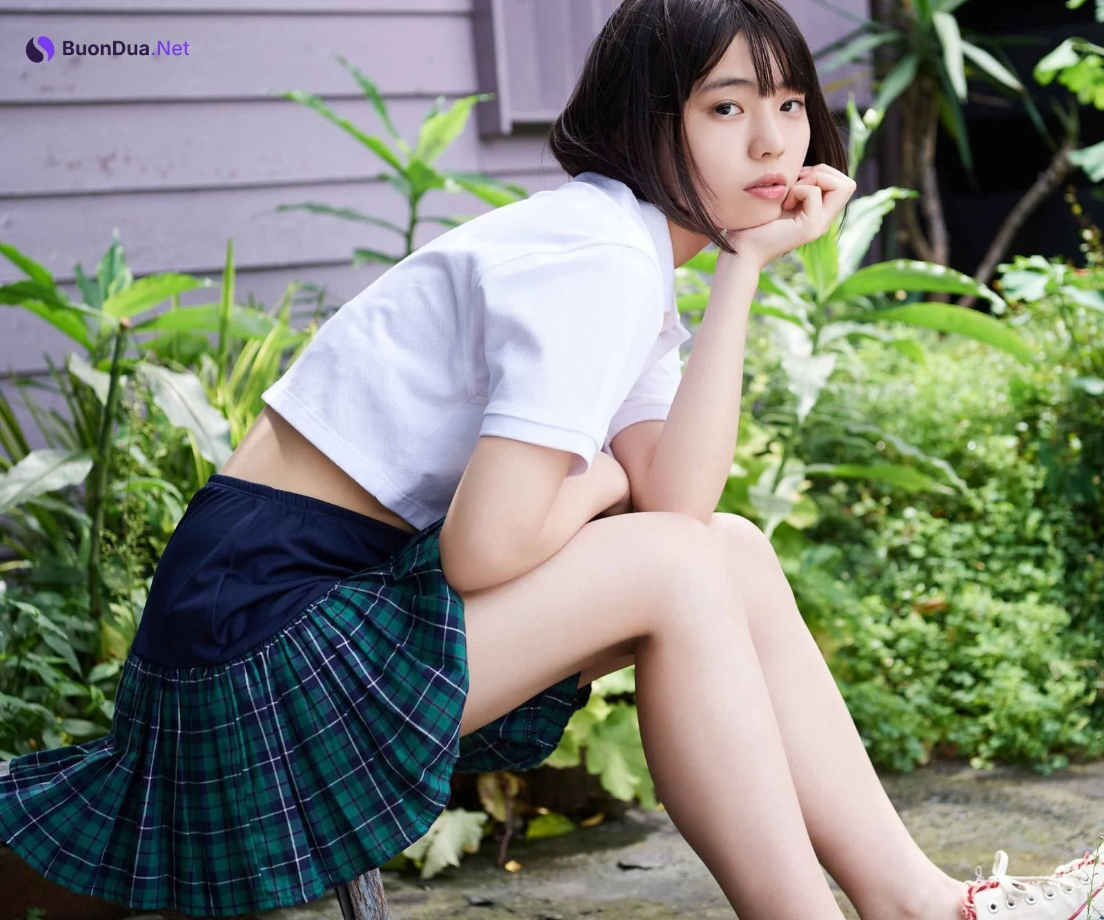 Hina Kikuchi 菊地姫奈, 週プレ Photo Book 「ススメ、夏色女子高生」 Set.01 - Photo 2