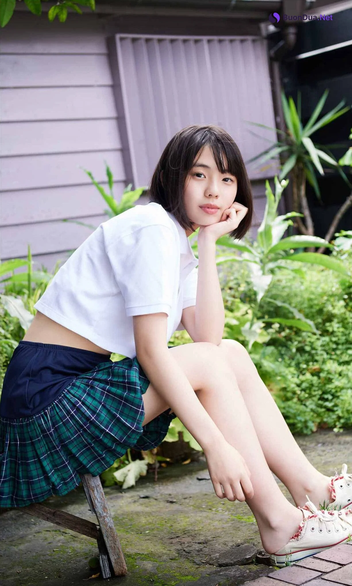 Hina Kikuchi 菊地姫奈, 週プレ Photo Book 「ススメ、夏色女子高生」 Set.01 - Photo 5