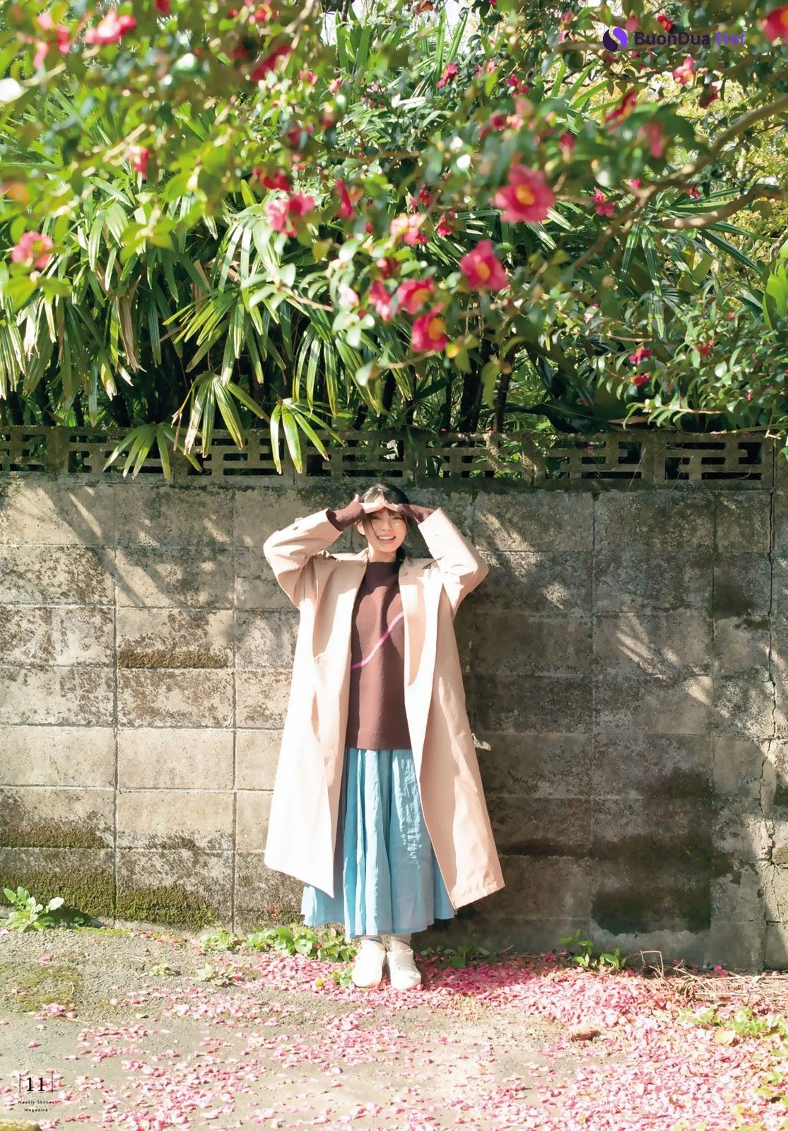 Hina Kikuchi 菊地姫奈, Shonen Magazine 2023 No.06 (週刊少年マガジン 2023年6号) - Photo 12