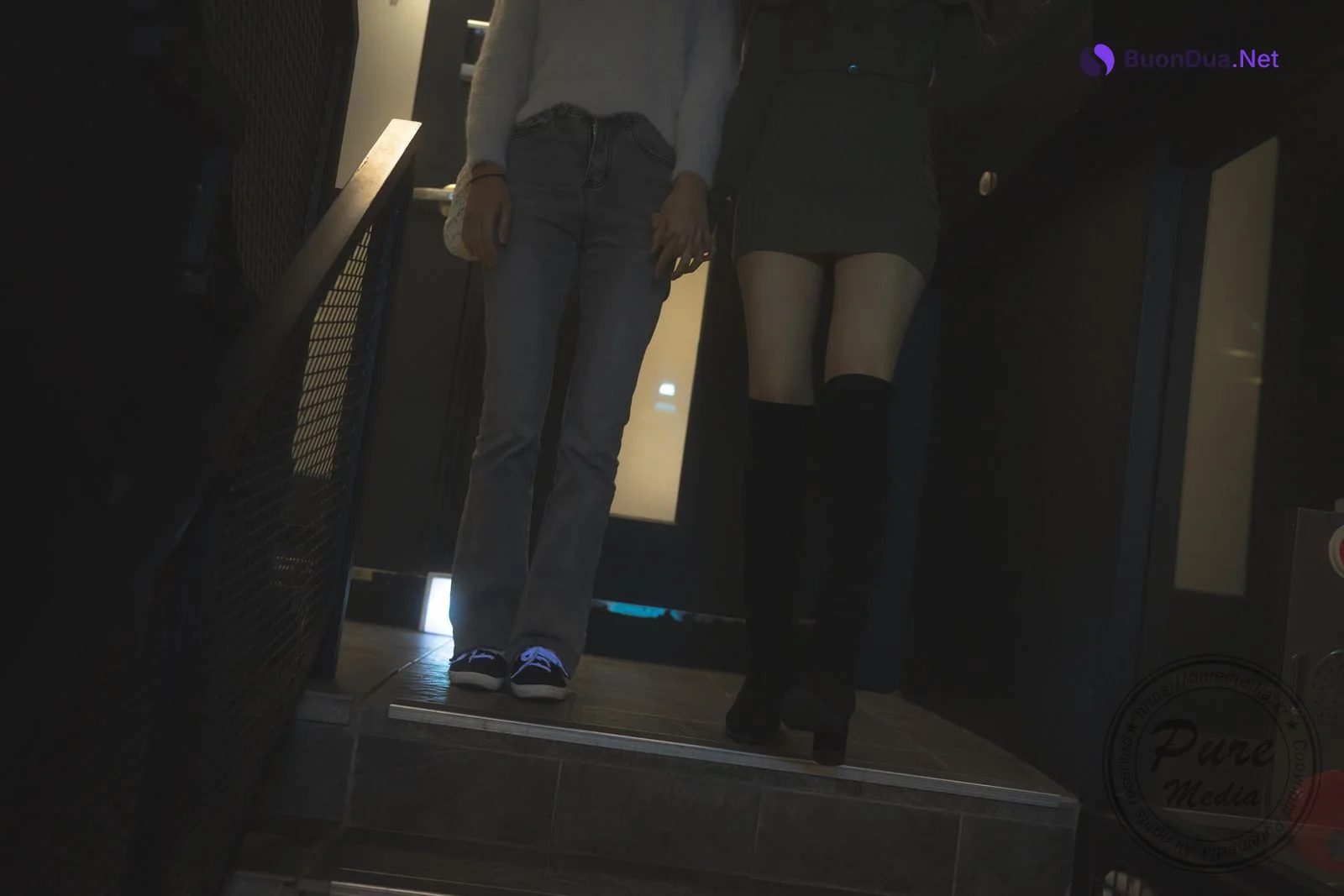 Hina 히나, [PURE MEDIA] Vol.267 Black Out Slutty Girl Set.02 - Photo 8