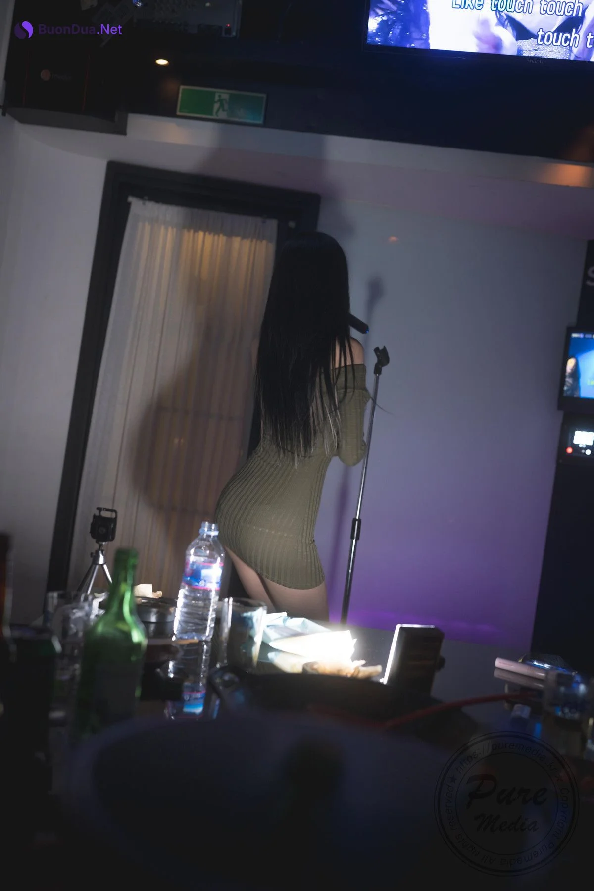 Hina 히나, [PURE MEDIA] Vol.267 Black Out Slutty Girl Set.03 - 사진 13