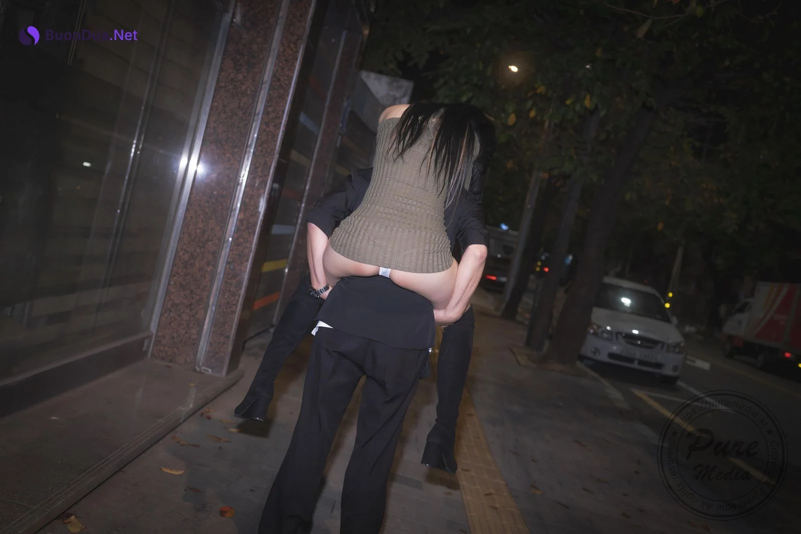 Hina 히나, [PURE MEDIA] Vol.267 Black Out Slutty Girl Set.04 - 写真 15