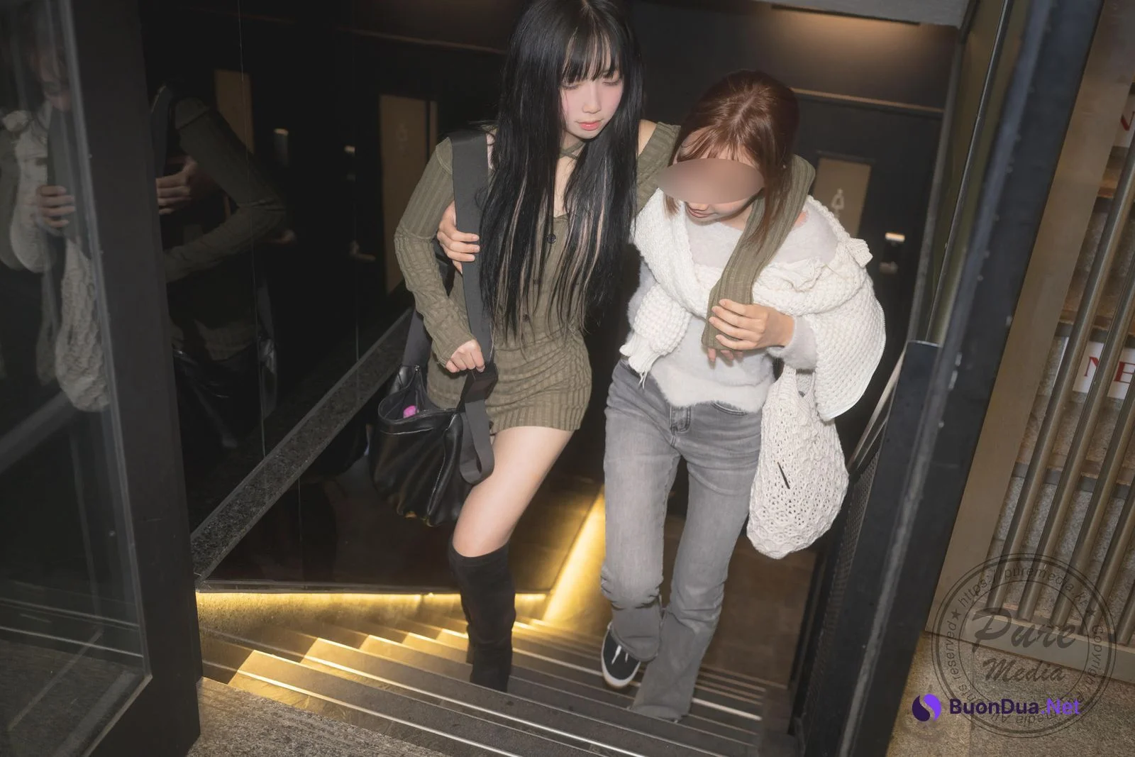 Hina 히나, [PURE MEDIA] Vol.267 Black Out Slutty Girl Set.04 - 写真 6