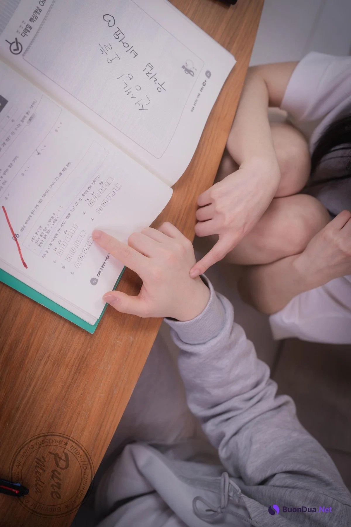Hina 히나, [PURE MEDIA] Vol.279 Secret Tutoring With Slut Girl Set.01 - 照片 14