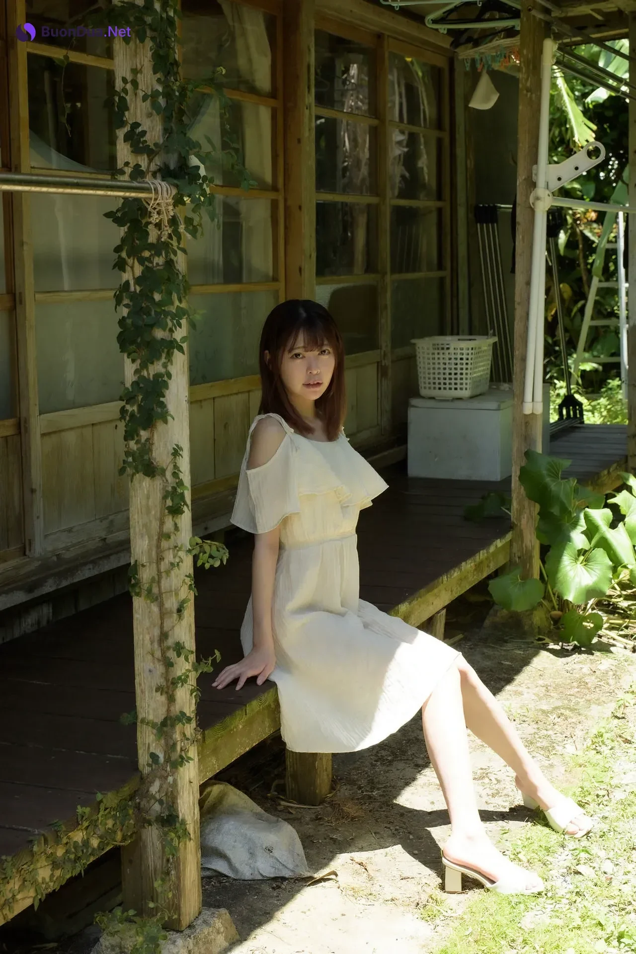 Hinako Mori 森日向子, ヌード写真集 「夏 駆ける 空 Blue sky Blue」 Set.01 - รูปภาพ 12