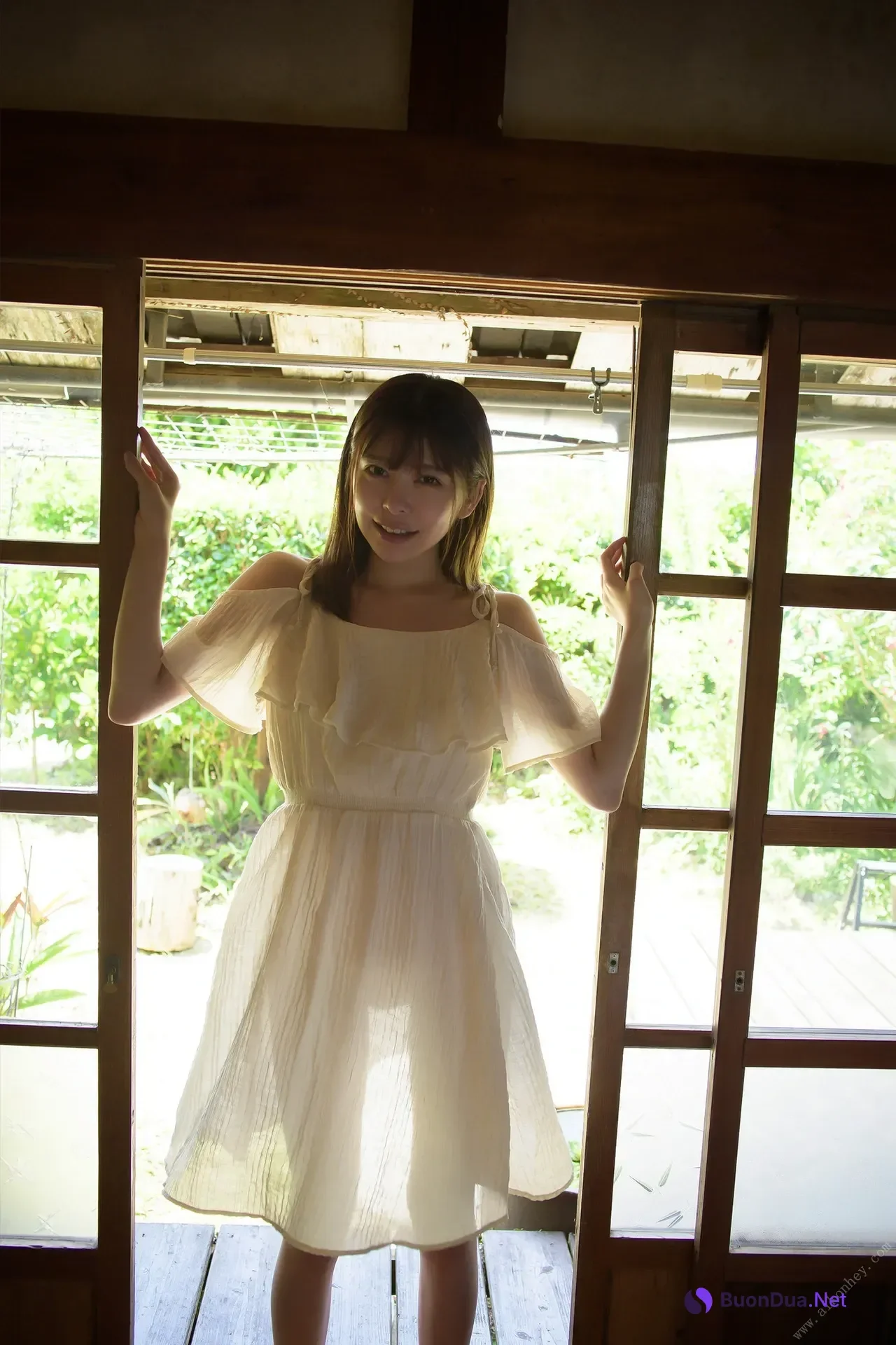 Hinako Mori 森日向子, ヌード写真集 「夏 駆ける 空 Blue sky Blue」 Set.01 - รูปภาพ 15