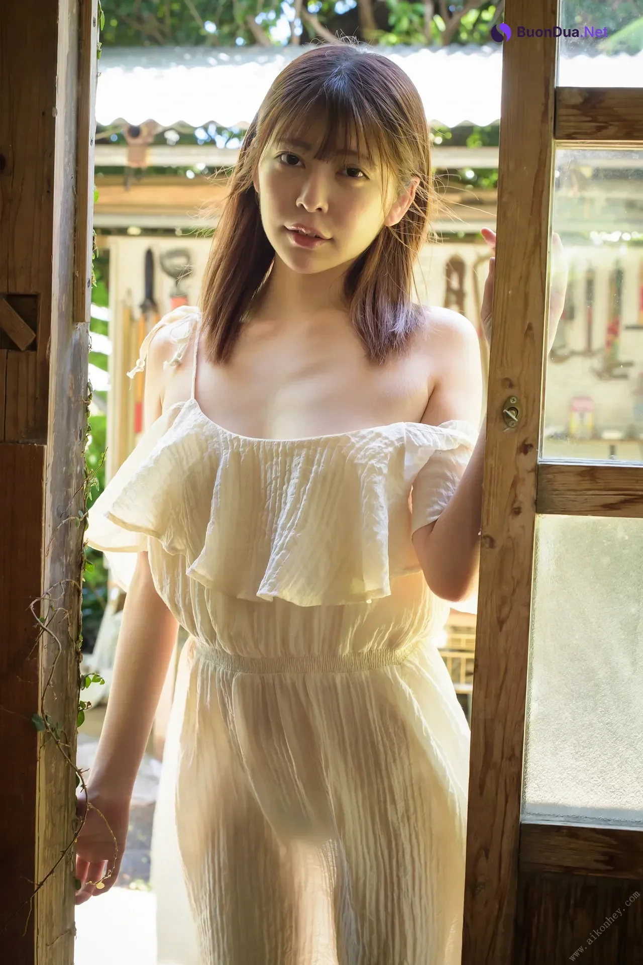 Hinako Mori 森日向子, ヌード写真集 「夏 駆ける 空 Blue sky Blue」 Set.01 - รูปภาพ 20