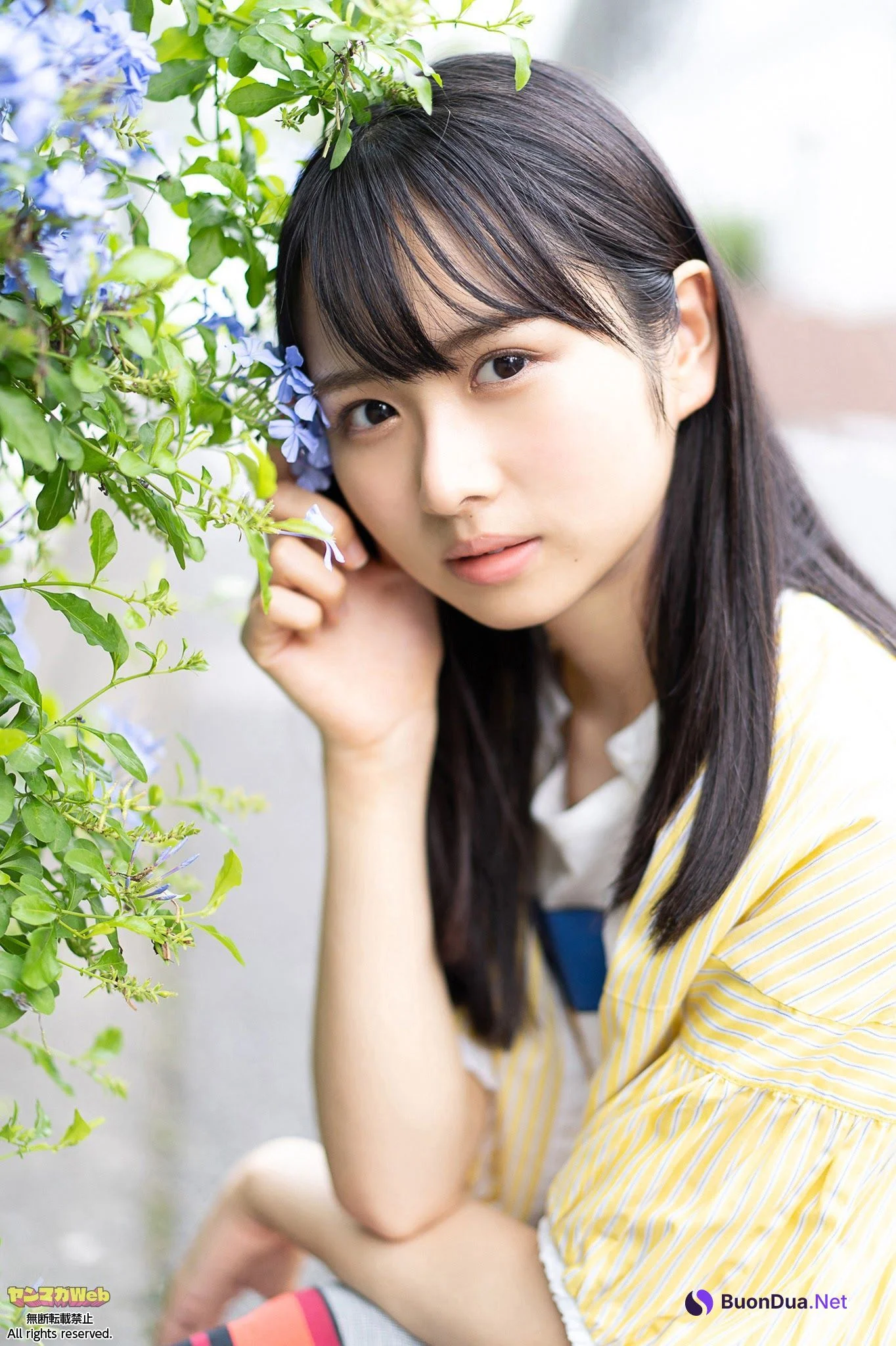 Hinano Kamimura 上村ひなの, ヤンマガWeb 日向坂46 坂道ネクストジェネレーション＋ - Photo 15