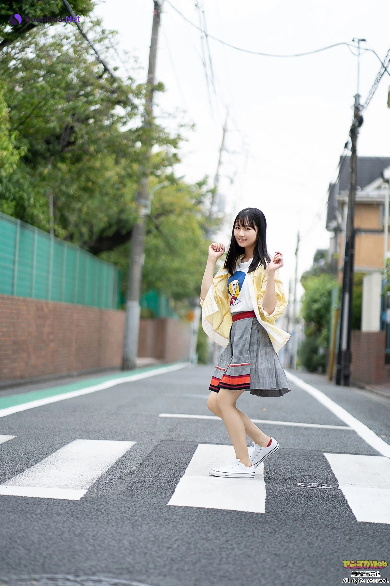 Hinano Kamimura 上村ひなの, ヤンマガWeb 日向坂46 坂道ネクストジェネレーション＋ - Photo 16