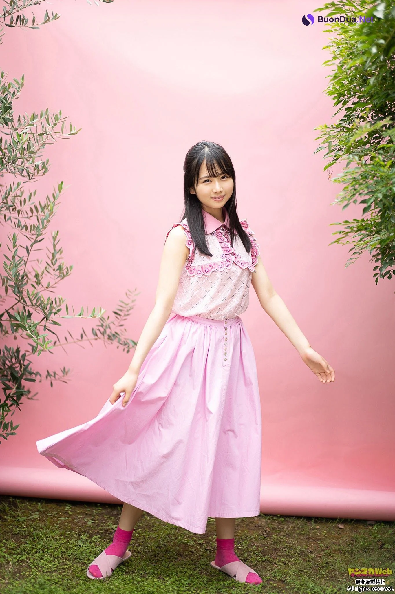 Hinano Kamimura 上村ひなの, ヤンマガWeb 日向坂46 坂道ネクストジェネレーション＋ - Photo 9