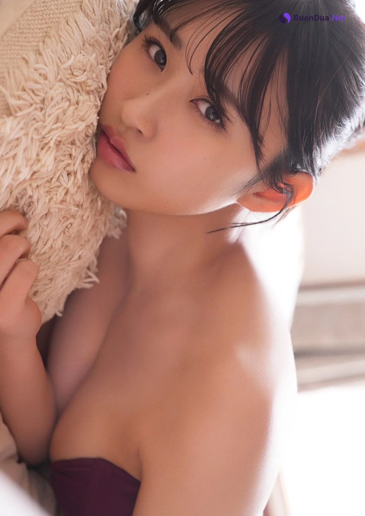 Hinata Matsumoto 松本日向, BOMBデジタル写真集 『はじめての朝』 Set.02 - Photo 8