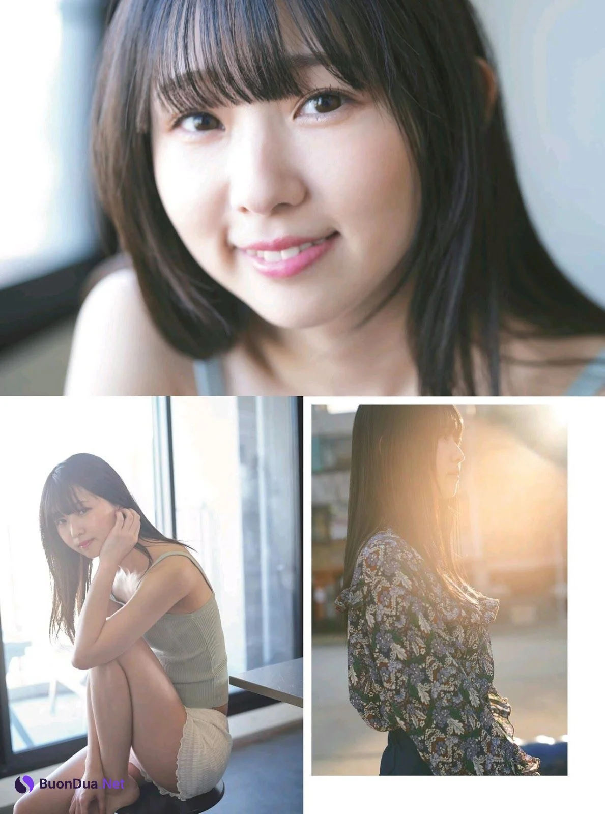 Hinata Matsumoto 松本日向, Mai Fuchigami 渕上舞, Serina Kumazawa 熊沢世莉奈, ENTAME 2019.05 (月刊エンタメ 2019年5月号) - 写真 6