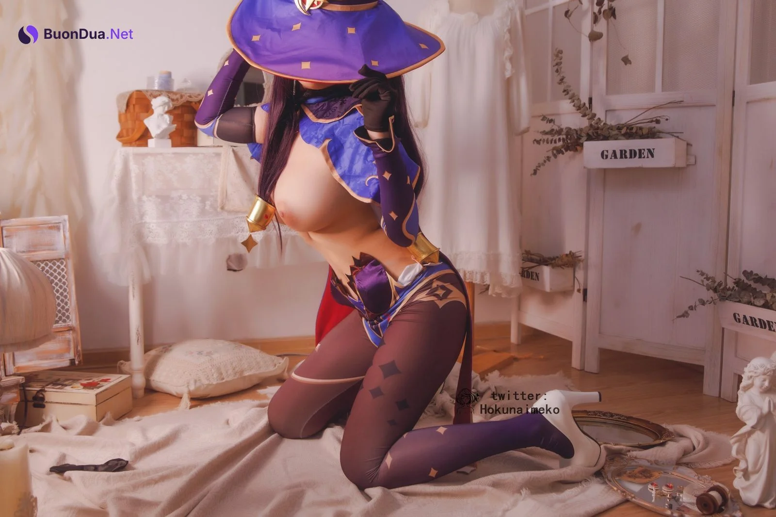 [Hokunaimeko] 北乃芽子写真 Mona Genshin Impact - Photo 10