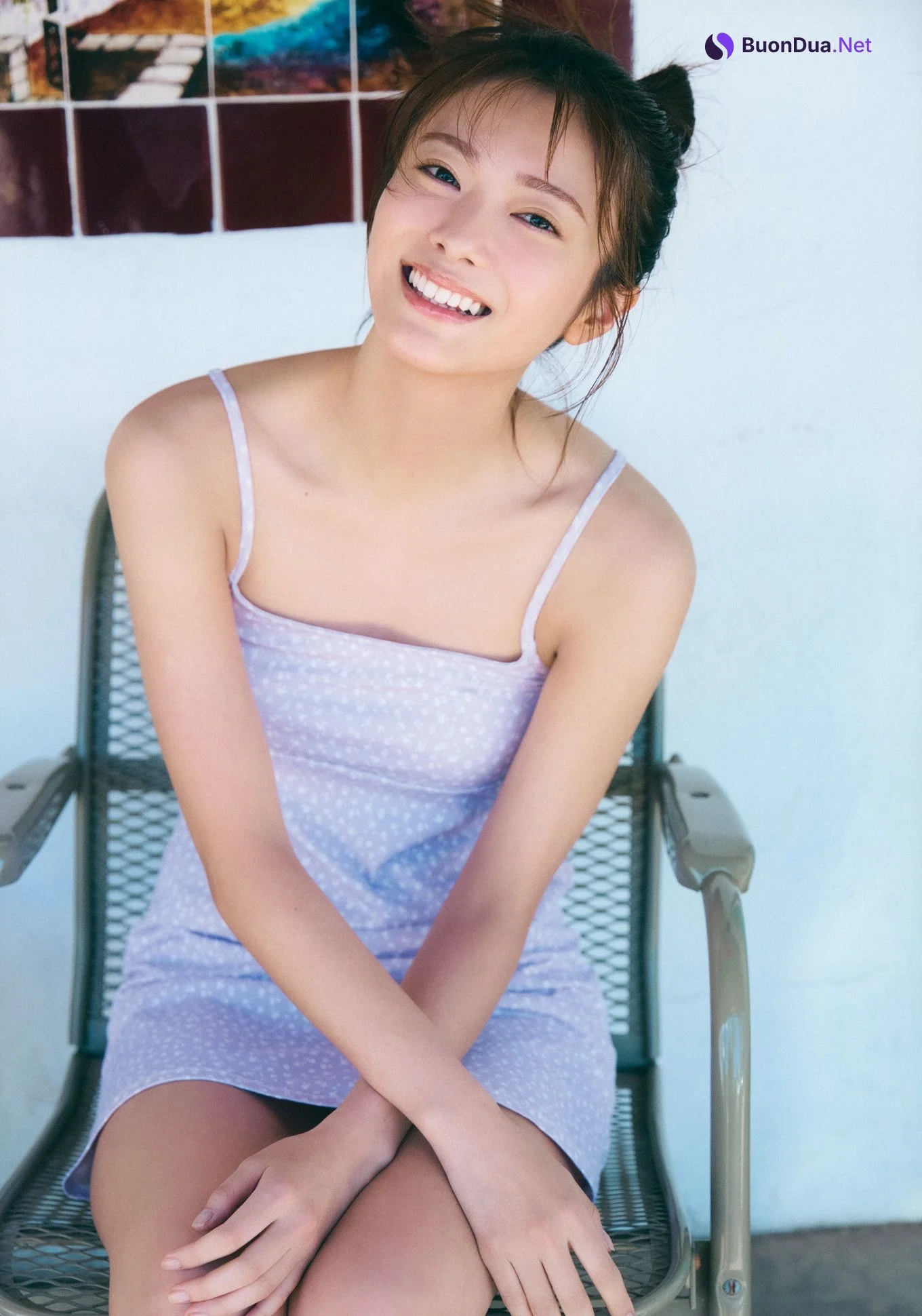 Hono Tamura 田村保乃, 2nd写真集 『隣の席になりたい』 Set.03 - Photo 4