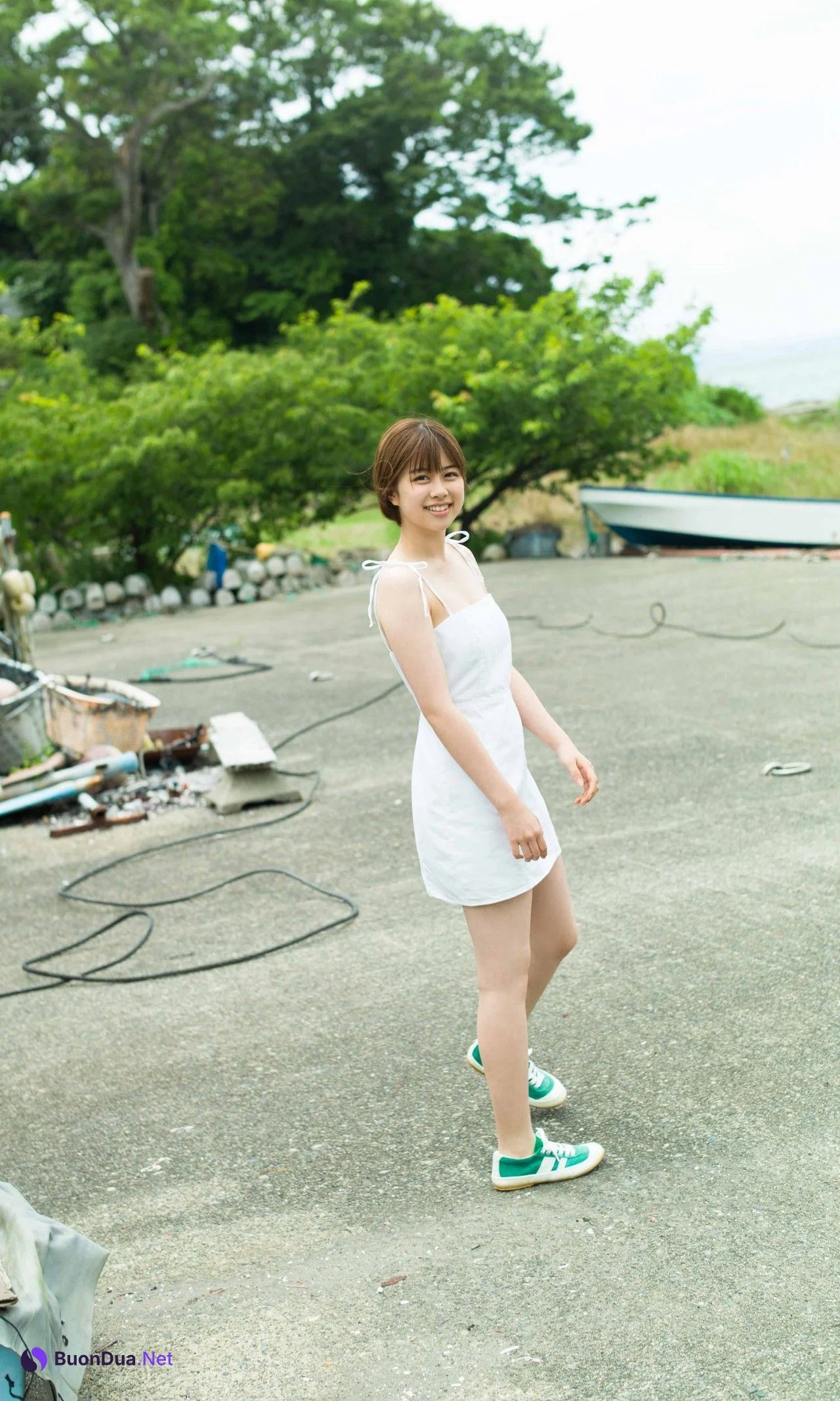 Honoka Wakita 脇田穂乃香, 週プレ Photo Book 海の見える街 Set.01 - รูปภาพ 2