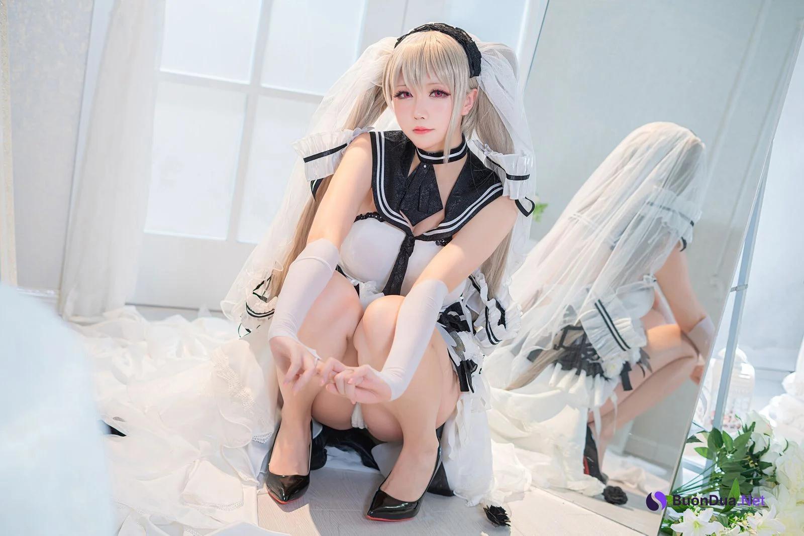 [Hoshilily 星之迟迟] 纯白と漆黑-可畏 - Photo 10
