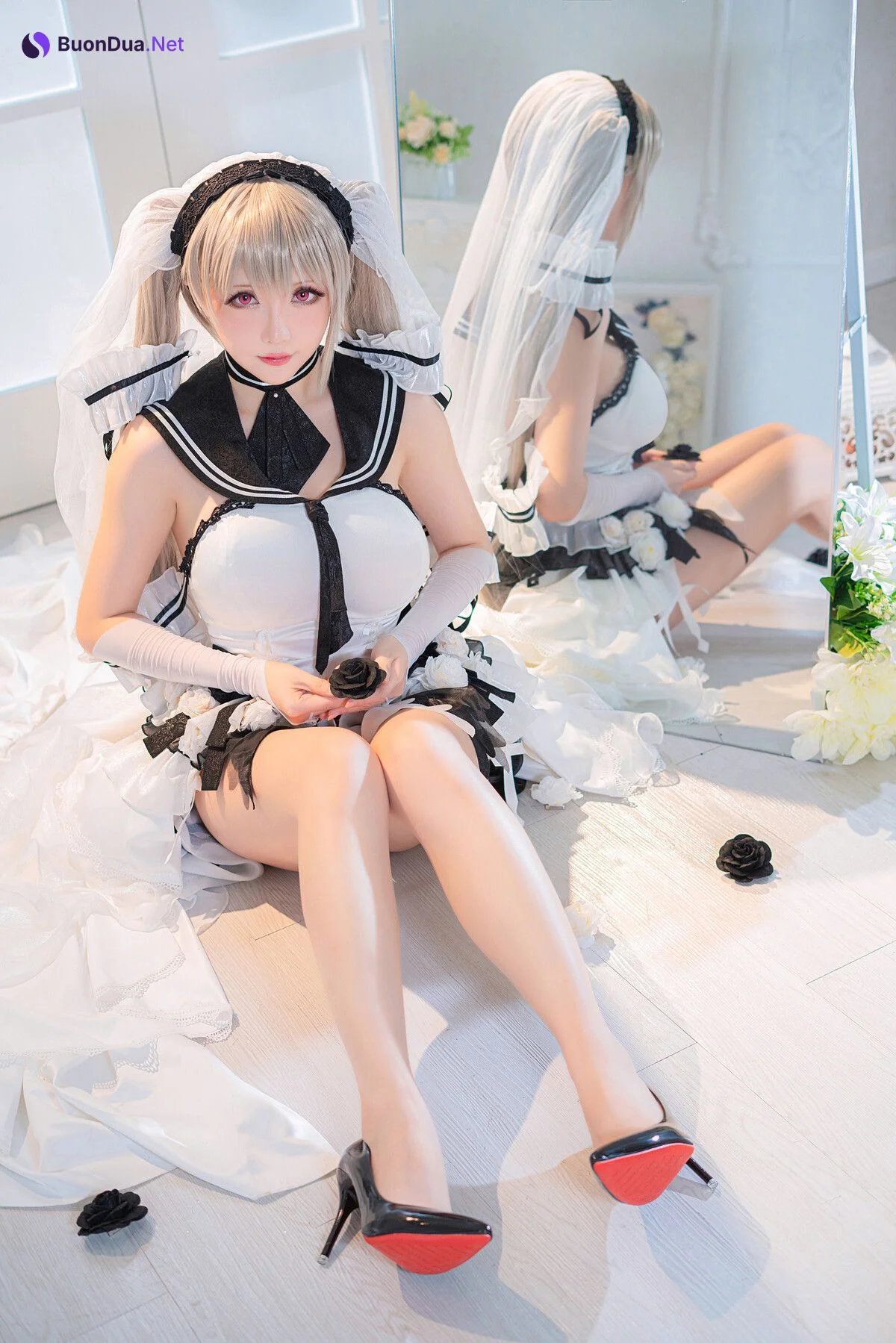 [Hoshilily 星之迟迟] 纯白と漆黑-可畏 - Photo 11