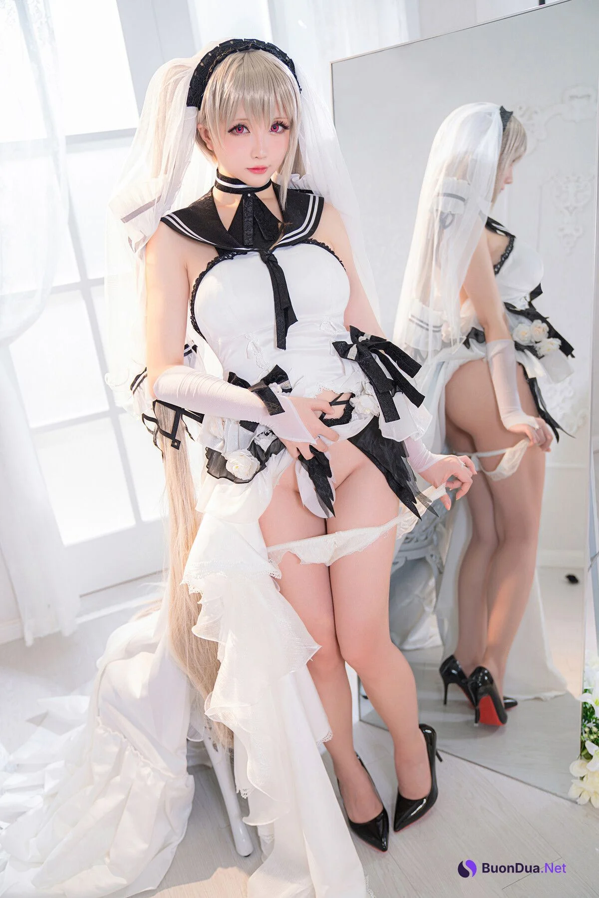 [Hoshilily 星之迟迟] 纯白と漆黑-可畏 - Photo 19