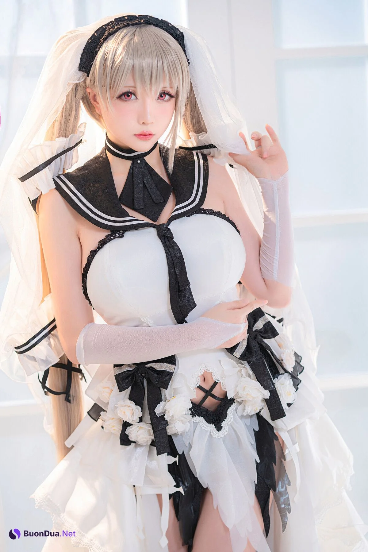 [Hoshilily 星之迟迟] 纯白と漆黑-可畏 - Photo 2