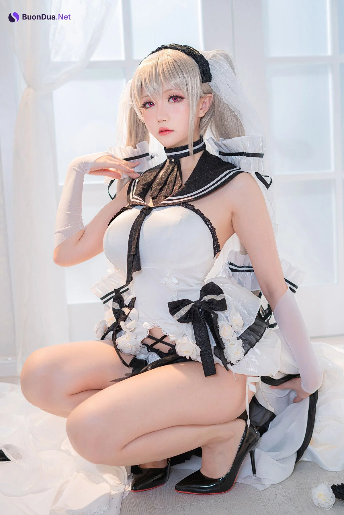 [Hoshilily 星之迟迟] 纯白と漆黑-可畏 - Photo 20