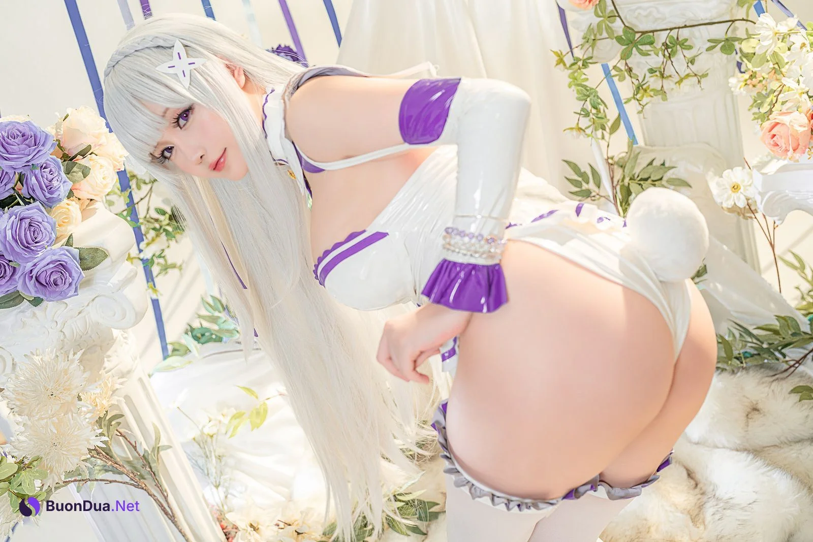 Hoshilily 小姐姐星之迟迟 Cosplay 爱蜜莉雅 - Photo 10