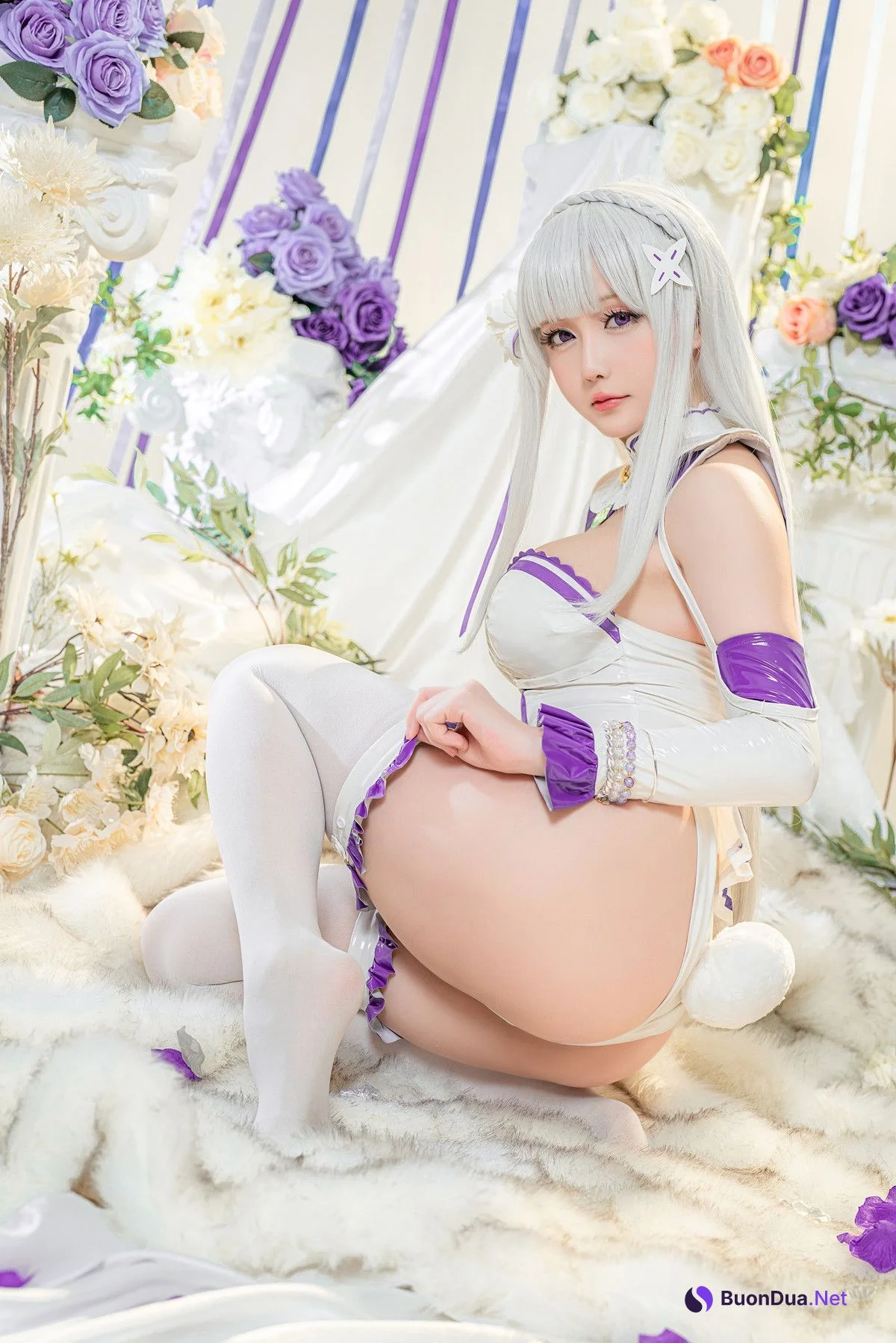 Hoshilily 小姐姐星之迟迟 Cosplay 爱蜜莉雅 - Photo 16