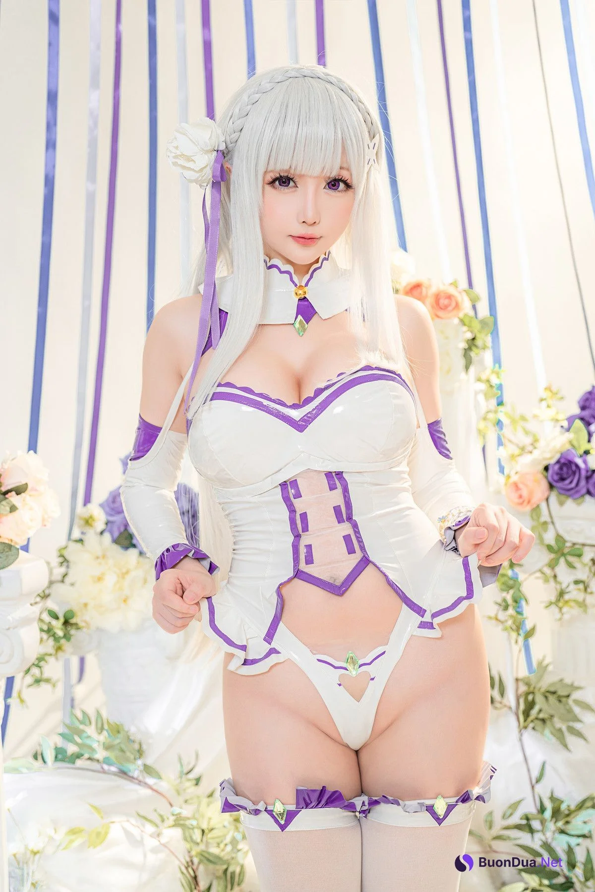 Hoshilily 小姐姐星之迟迟 Cosplay 爱蜜莉雅 - Photo 2