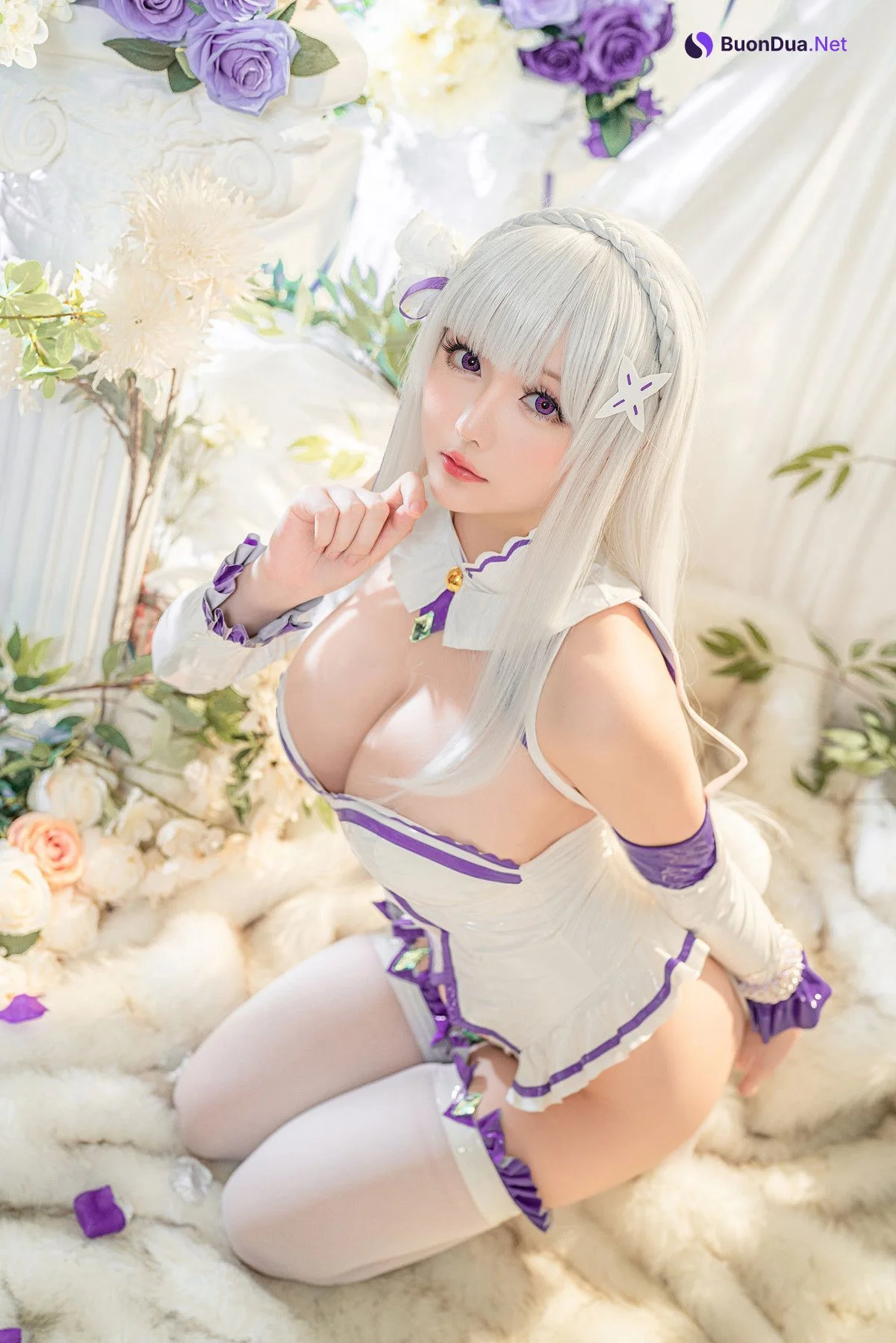 Hoshilily 小姐姐星之迟迟 Cosplay 爱蜜莉雅 - Photo 20