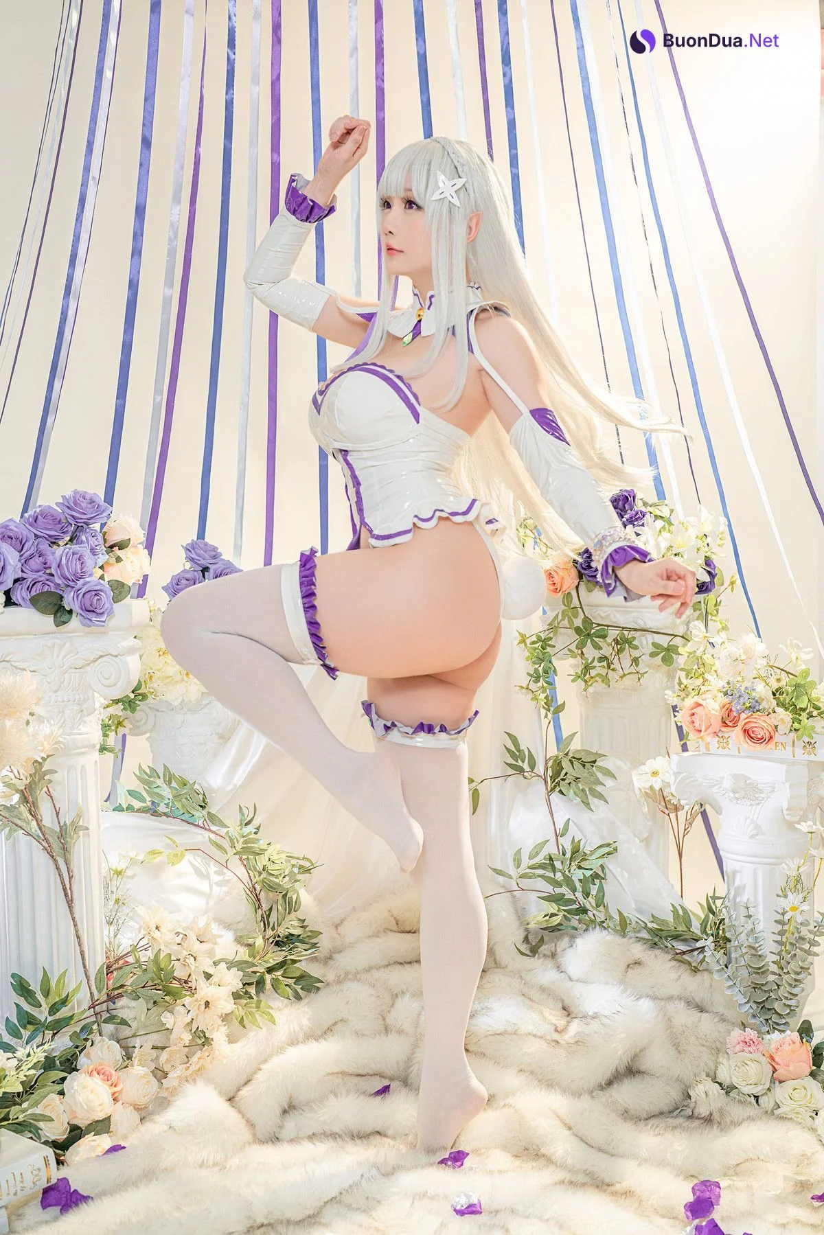 Hoshilily 小姐姐星之迟迟 Cosplay 爱蜜莉雅 - Photo 4