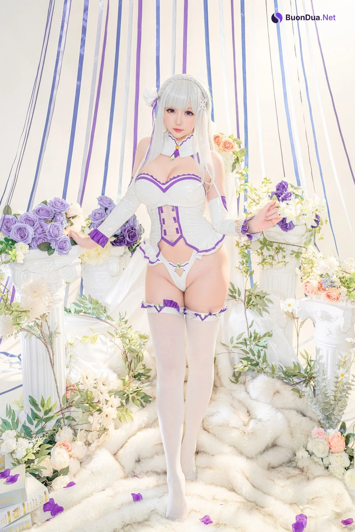 Hoshilily 小姐姐星之迟迟 Cosplay 爱蜜莉雅 - Photo 5