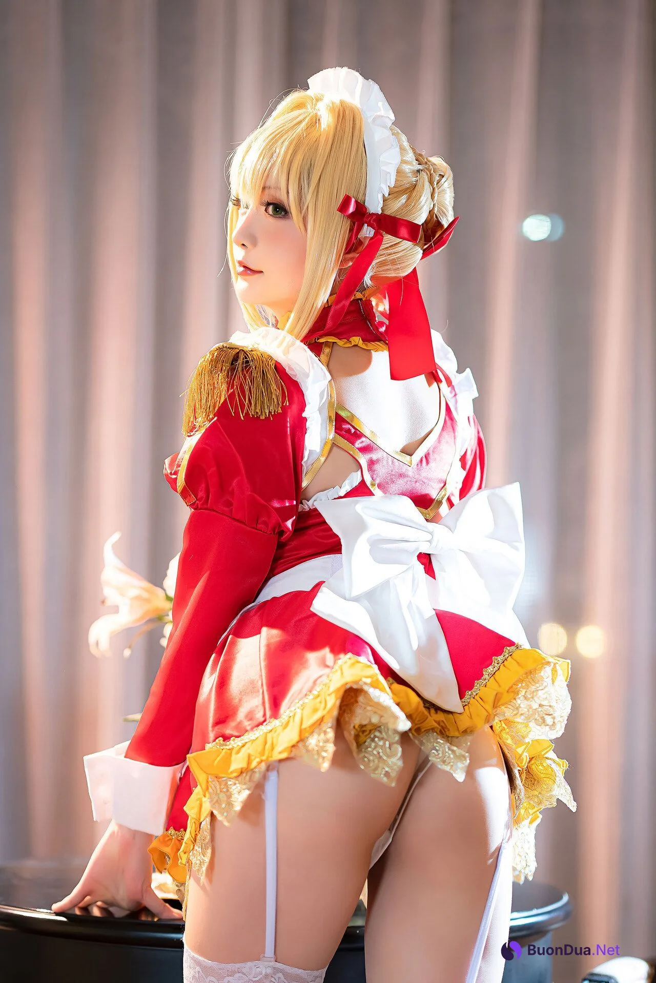 [Hoshilily 星之迟迟] Nero Claudius Maid ネロ・クラウディウス - Photo 11