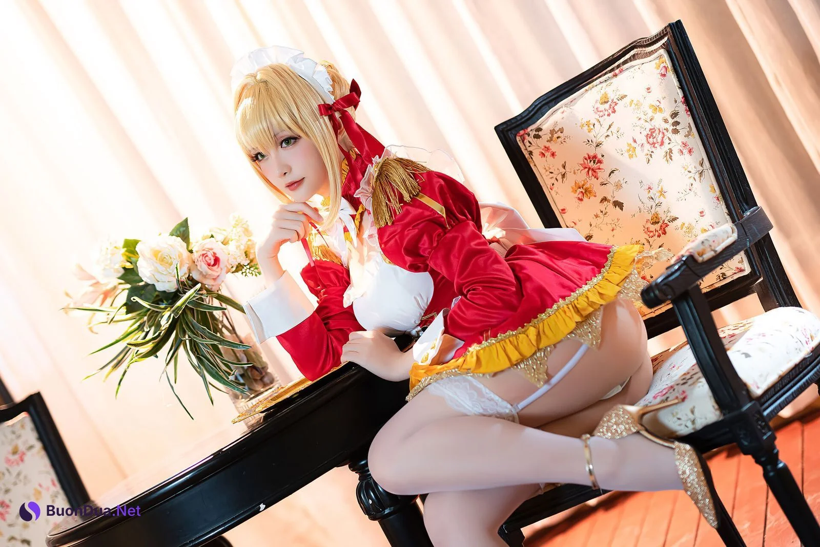 [Hoshilily 星之迟迟] Nero Claudius Maid ネロ・クラウディウス - Photo 15