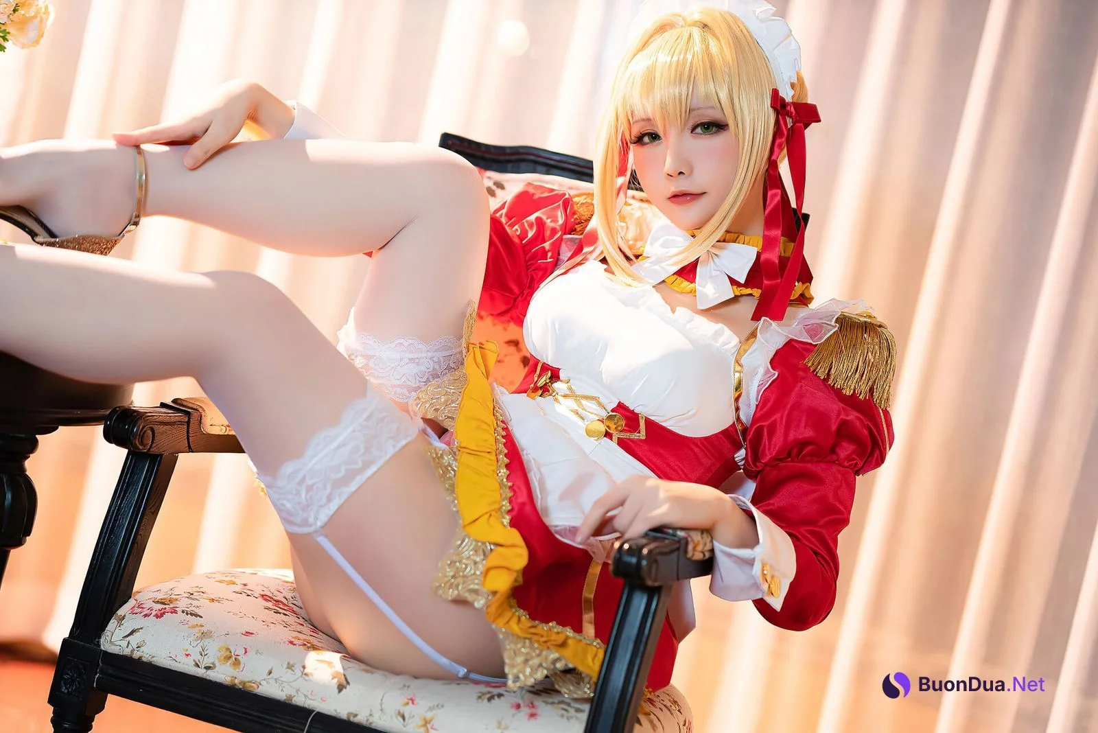 [Hoshilily 星之迟迟] Nero Claudius Maid ネロ・クラウディウス - Photo 16