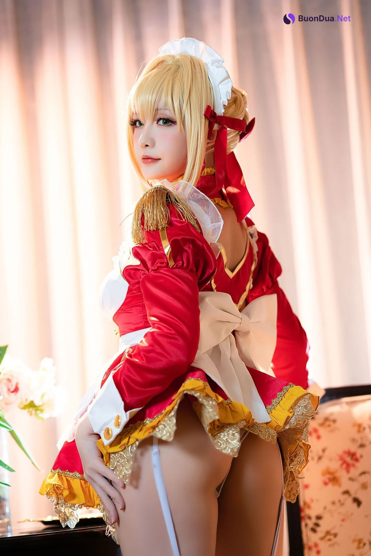 [Hoshilily 星之迟迟] Nero Claudius Maid ネロ・クラウディウス - Photo 17