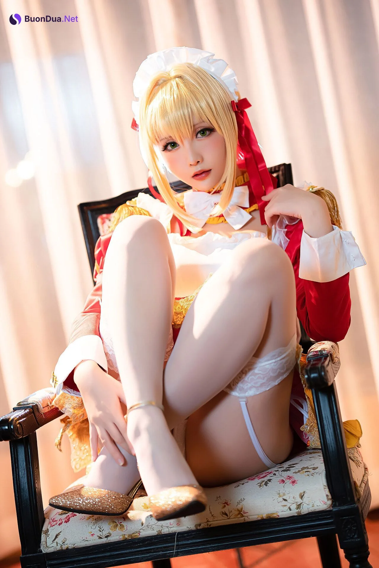 [Hoshilily 星之迟迟] Nero Claudius Maid ネロ・クラウディウス - Photo 18