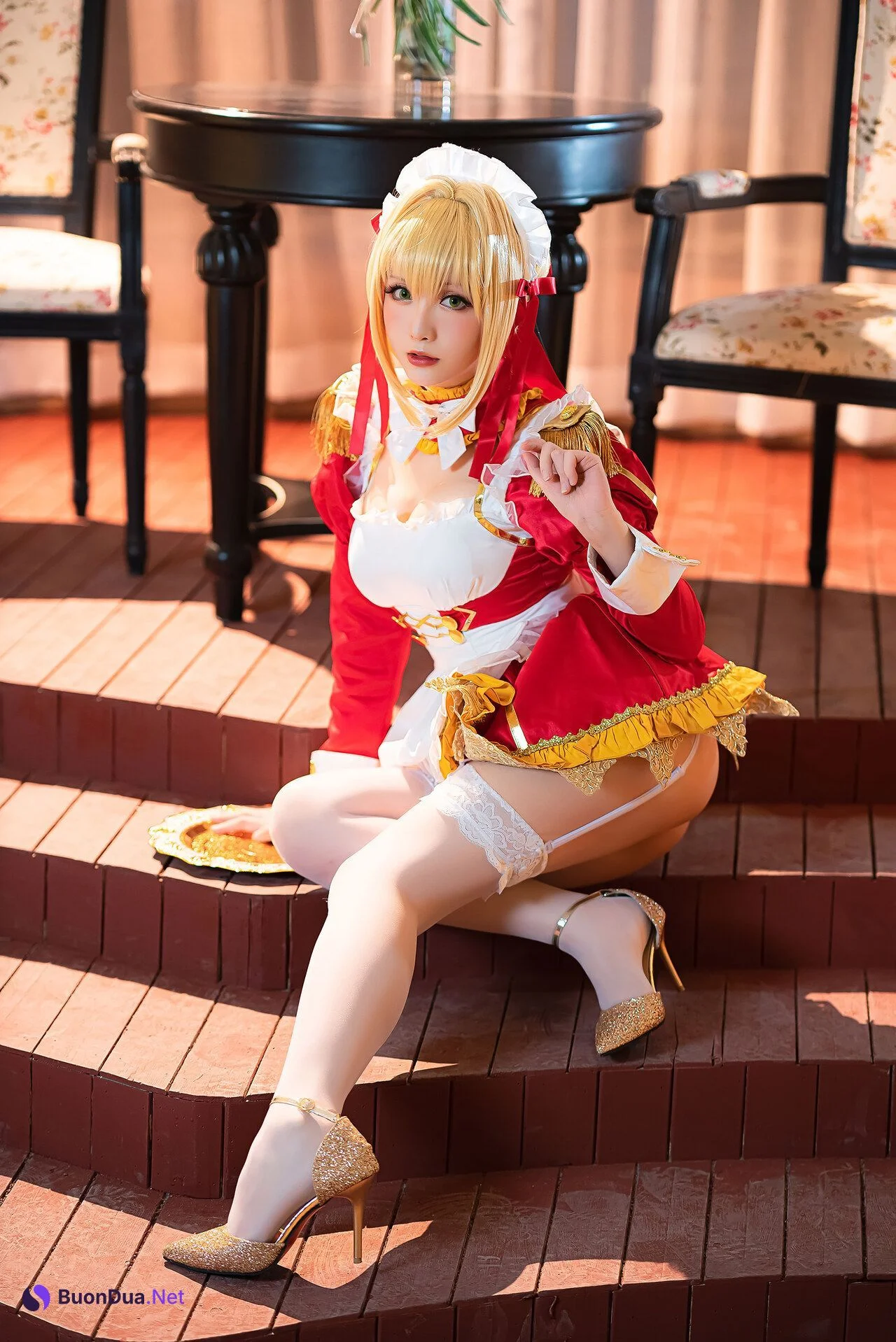 [Hoshilily 星之迟迟] Nero Claudius Maid ネロ・クラウディウス - Photo 19