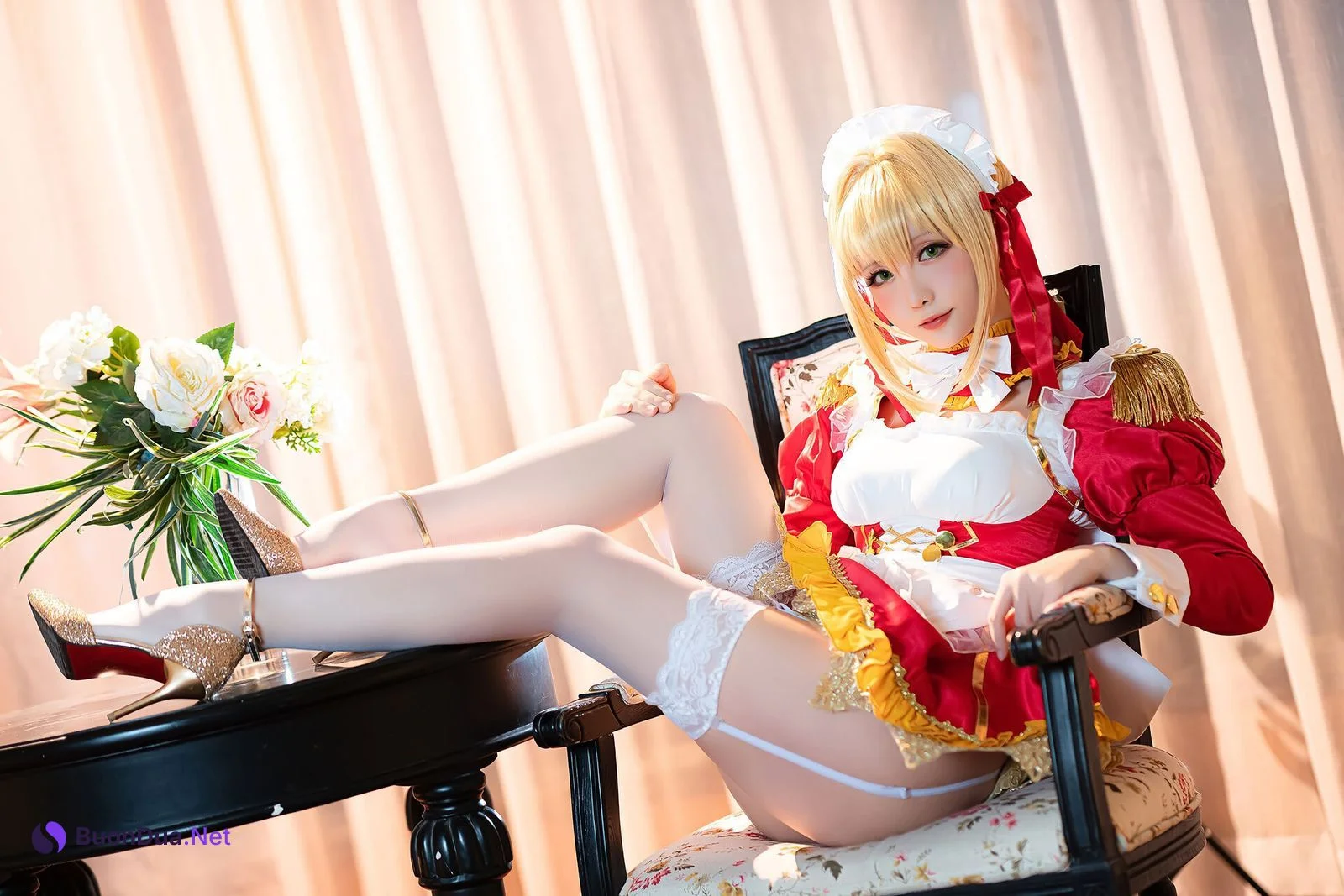 [Hoshilily 星之迟迟] Nero Claudius Maid ネロ・クラウディウス - Photo 20