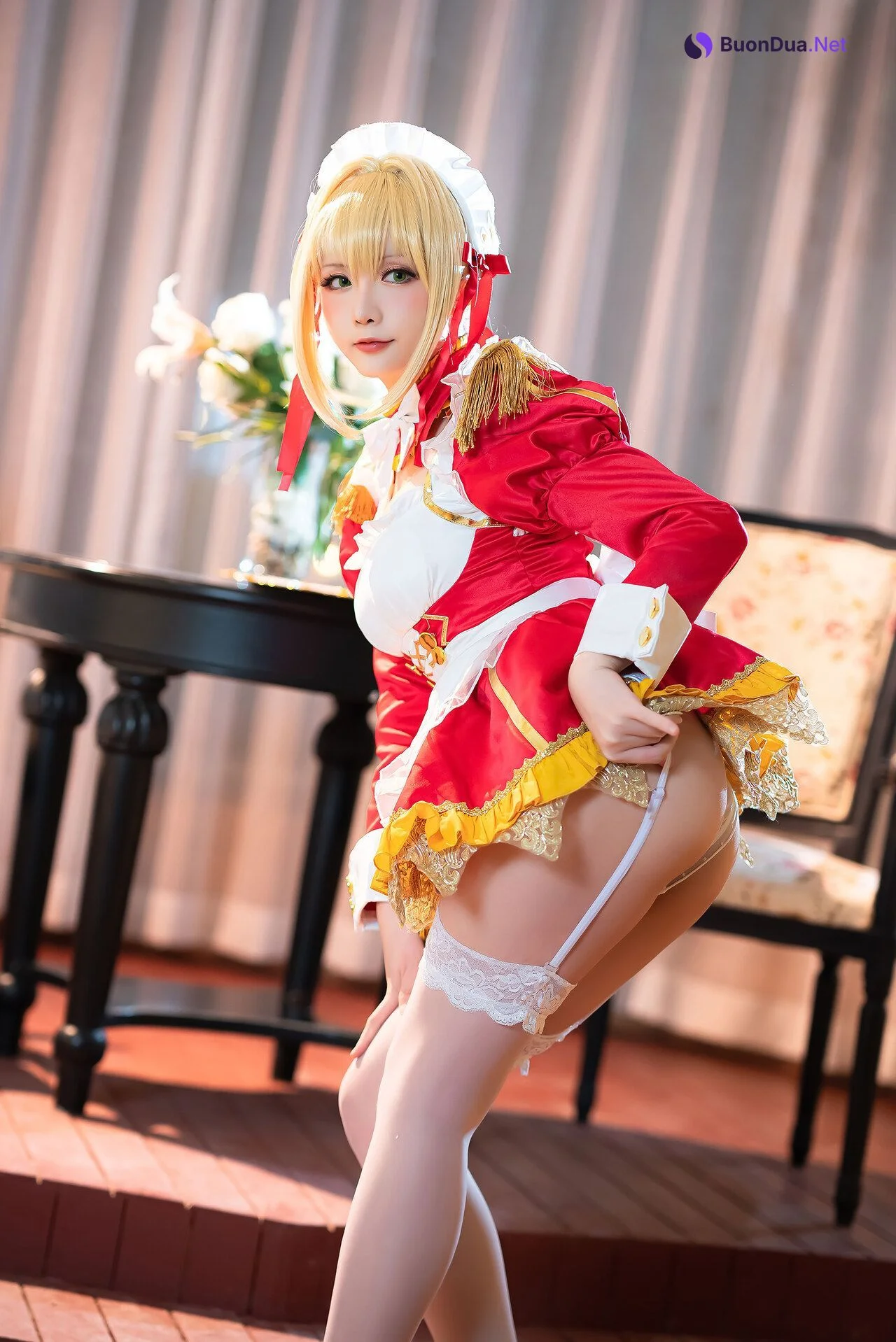 [Hoshilily 星之迟迟] Nero Claudius Maid ネロ・クラウディウス - Photo 3
