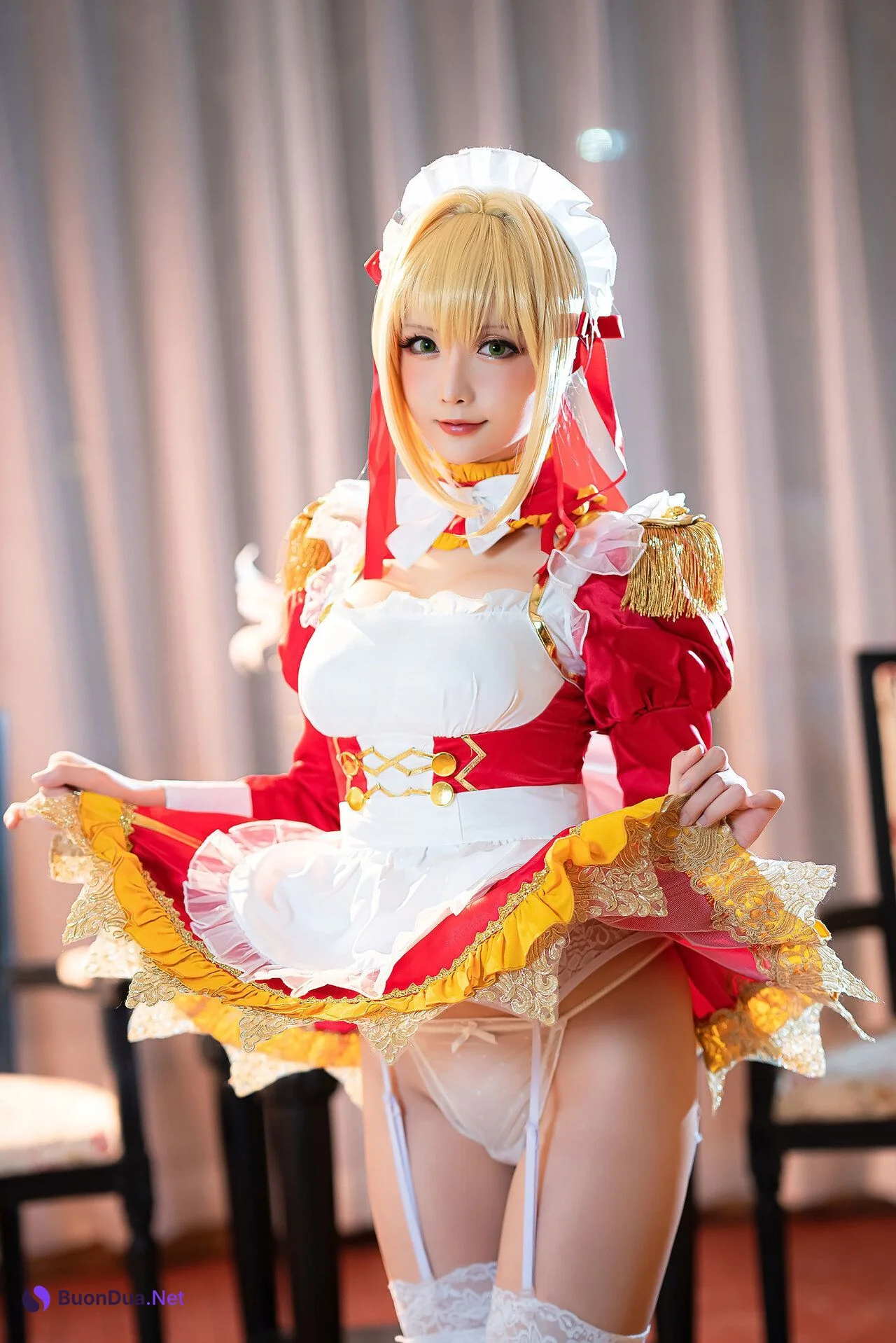 [Hoshilily 星之迟迟] Nero Claudius Maid ネロ・クラウディウス - Photo 4