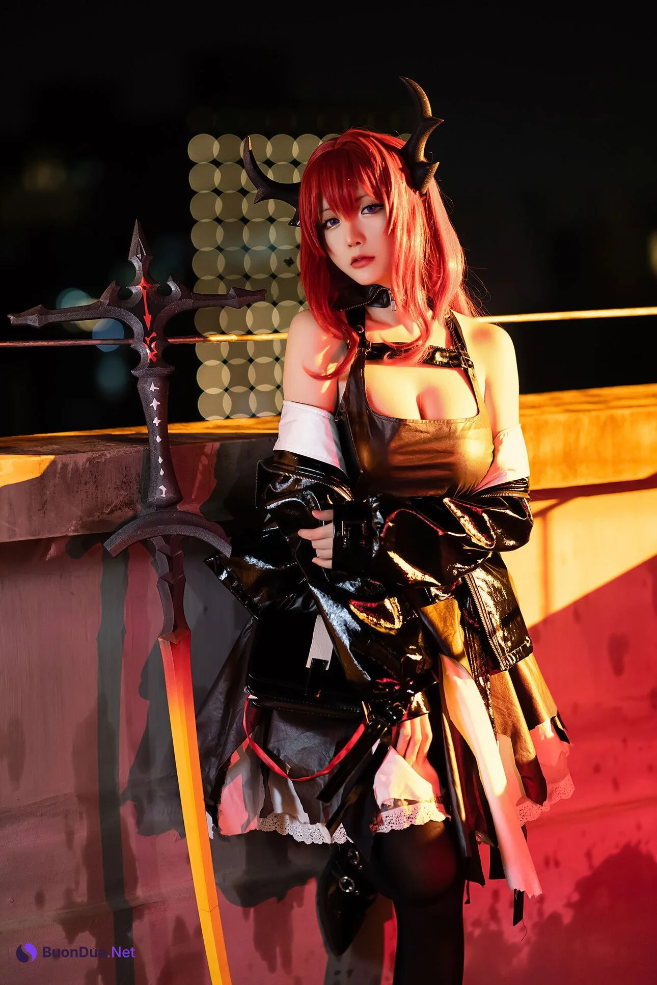 [Hoshilily 星之迟迟] Surtr Arknights - Photo 5